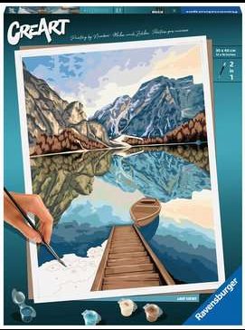 Ravensburger Creart - Vistas Al Lago, Pintura 23612