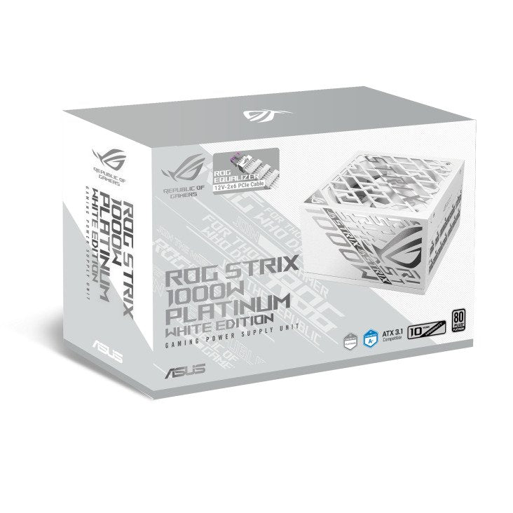 Fuente Alimentacion Asus Netzteil Rog-Mrix-1000p-Gaming-Wht-E 1000w 80+ Platin 90ye00w9-B0na00