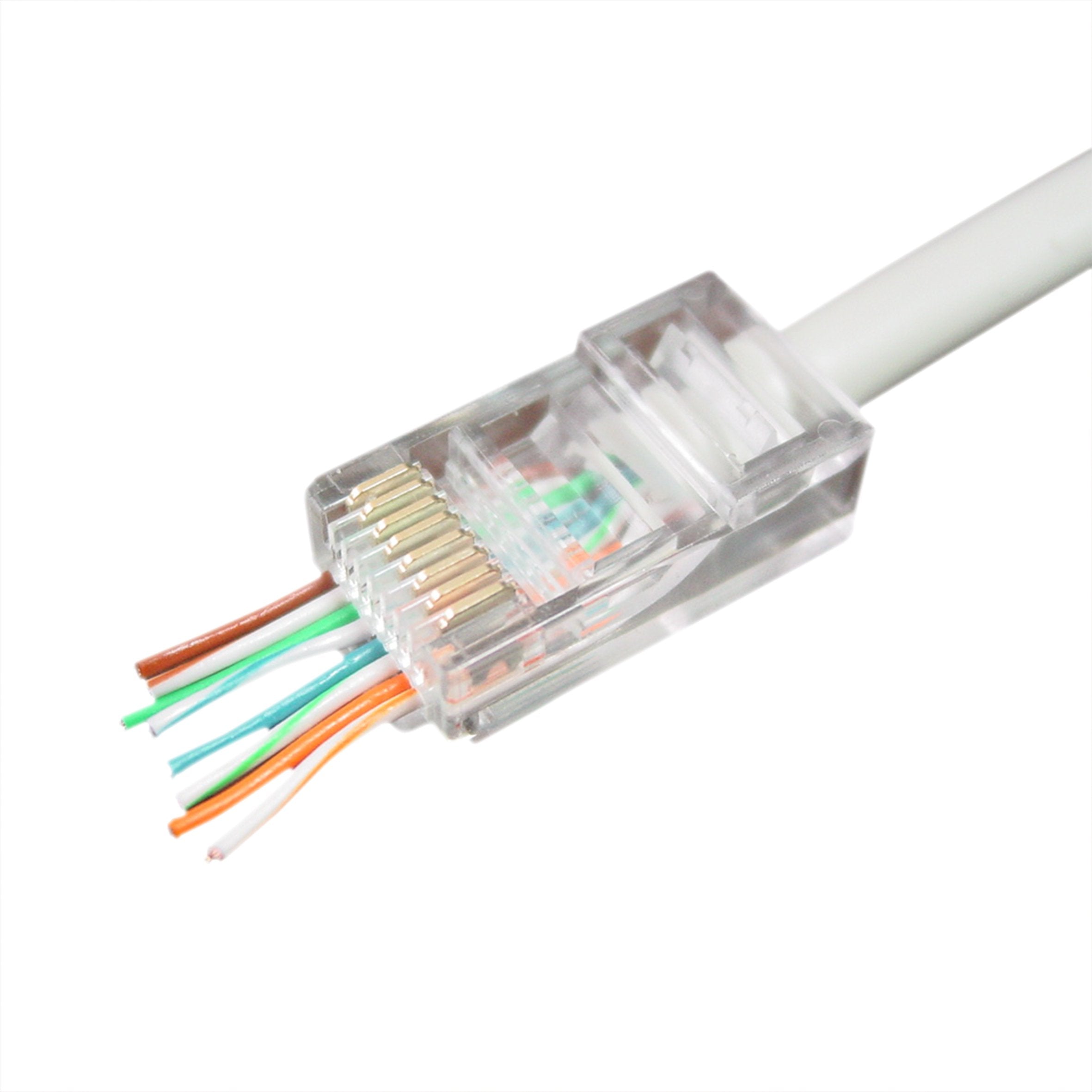 EAN 8716309096478 - Gembird LC-PTU-01/100 conector 8P8C RJ45 Transparente imagen 3