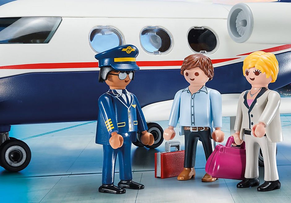 EAN 4008789705334 - Playmobil City Life Private Jet imagen 3