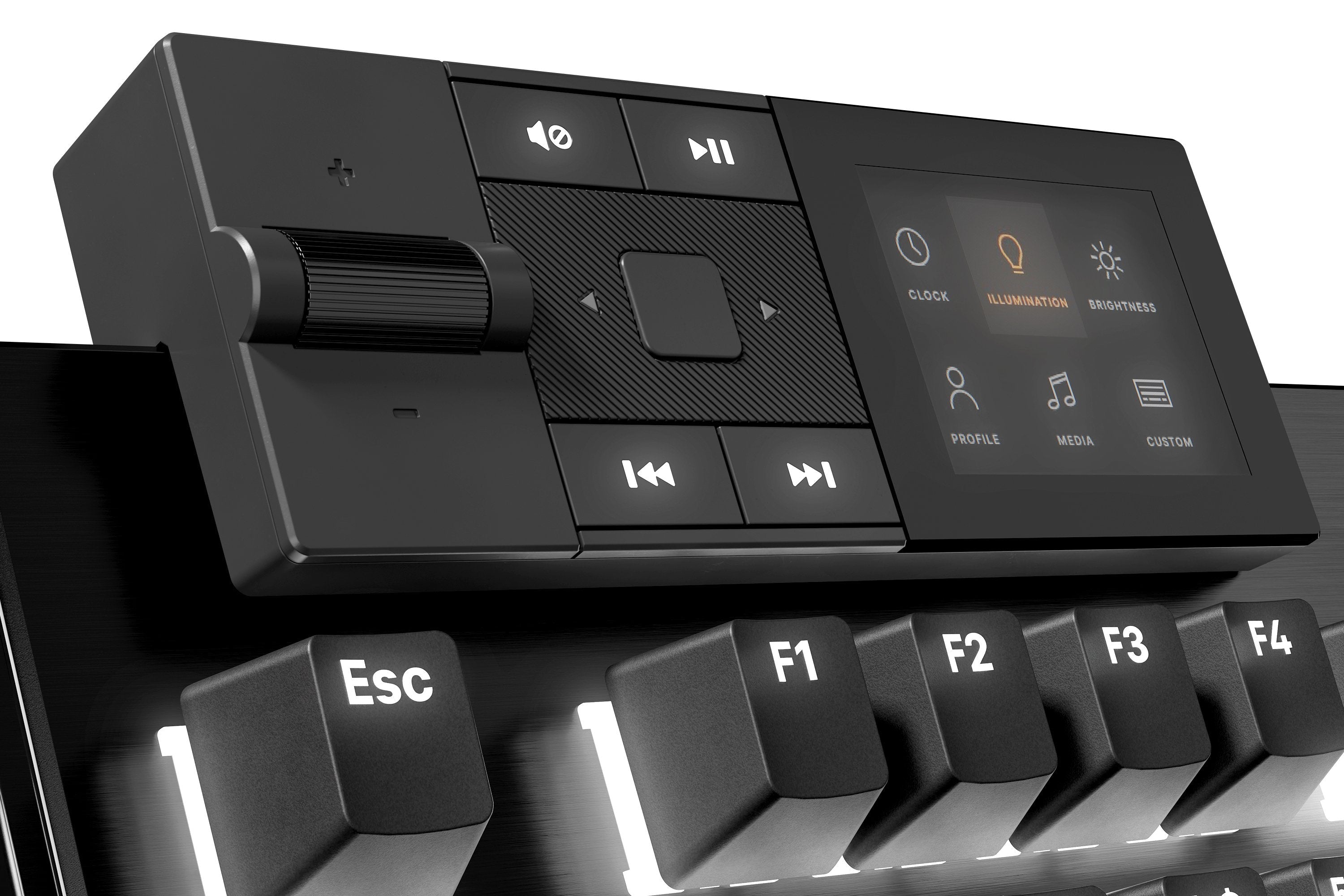 Teclado Gamer Mecánico (Silent Táctil) Be Quiet Dark Mount Rgb (Negro)