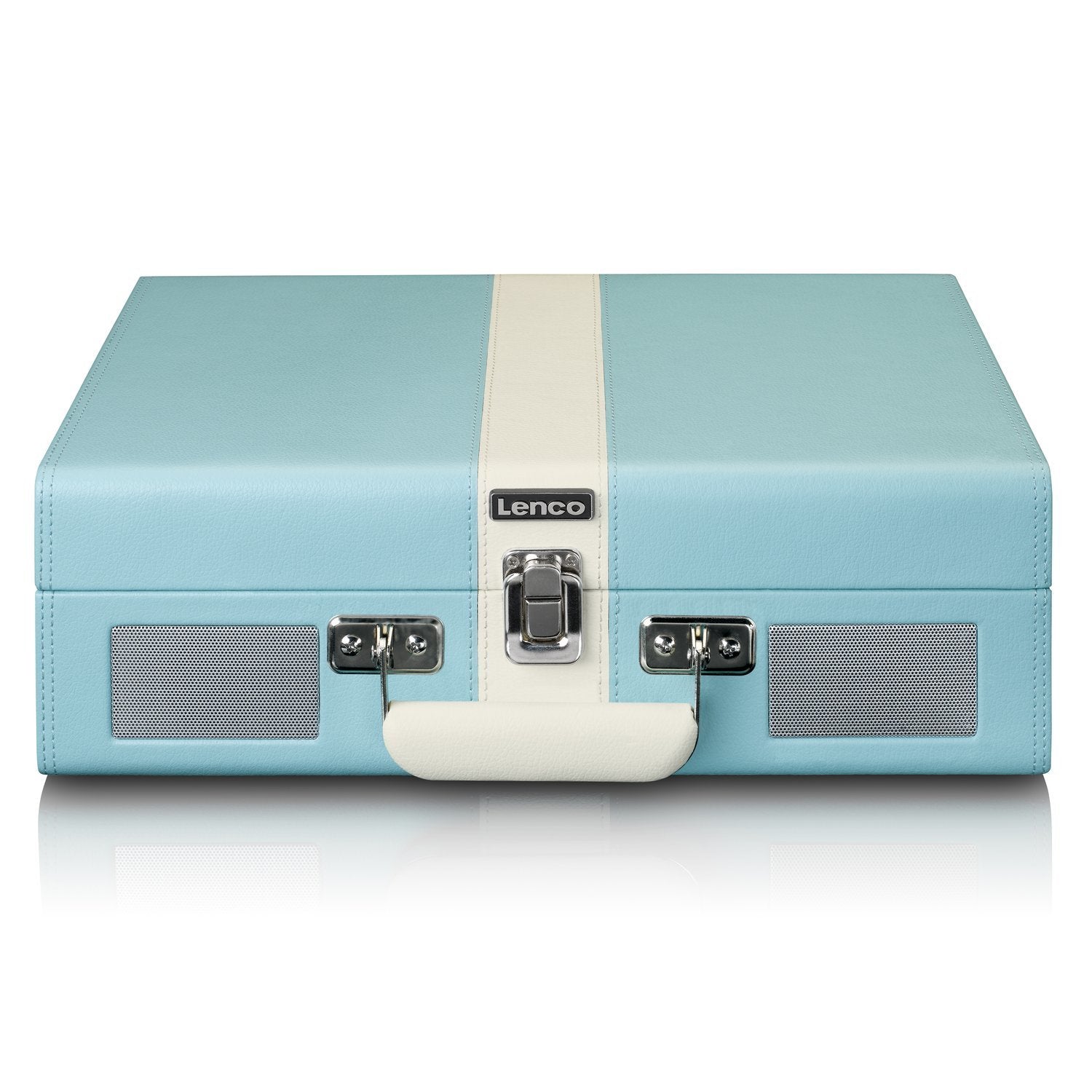 EAN 8711902044895 - Lenco TT-110 Tocadiscos de tracción por correa Azul, Blanco Semiautomático imagen 2