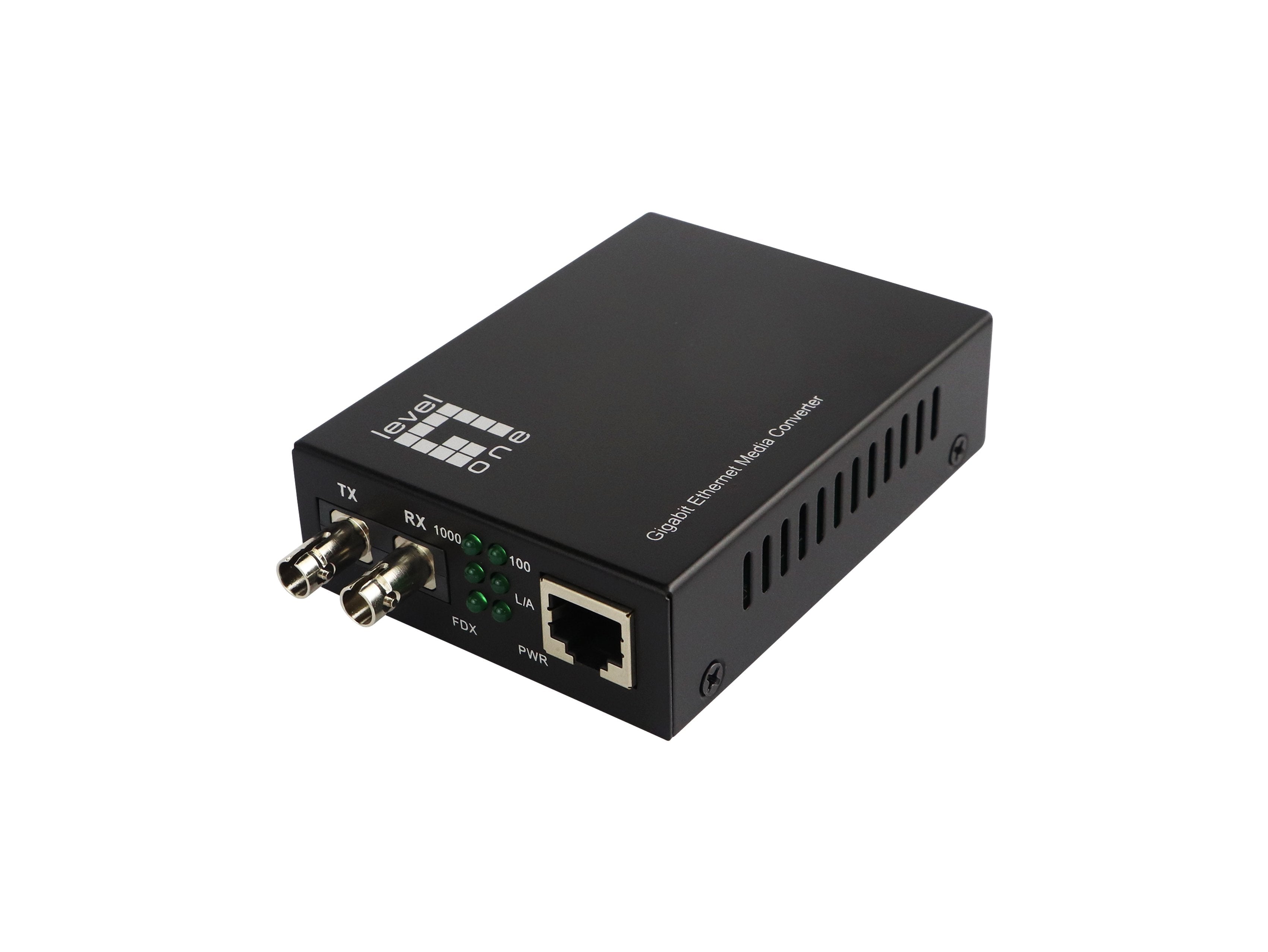 Levelone Convertidor Gvt-2003 10 100 1000t> Ieee 802.3x Flow