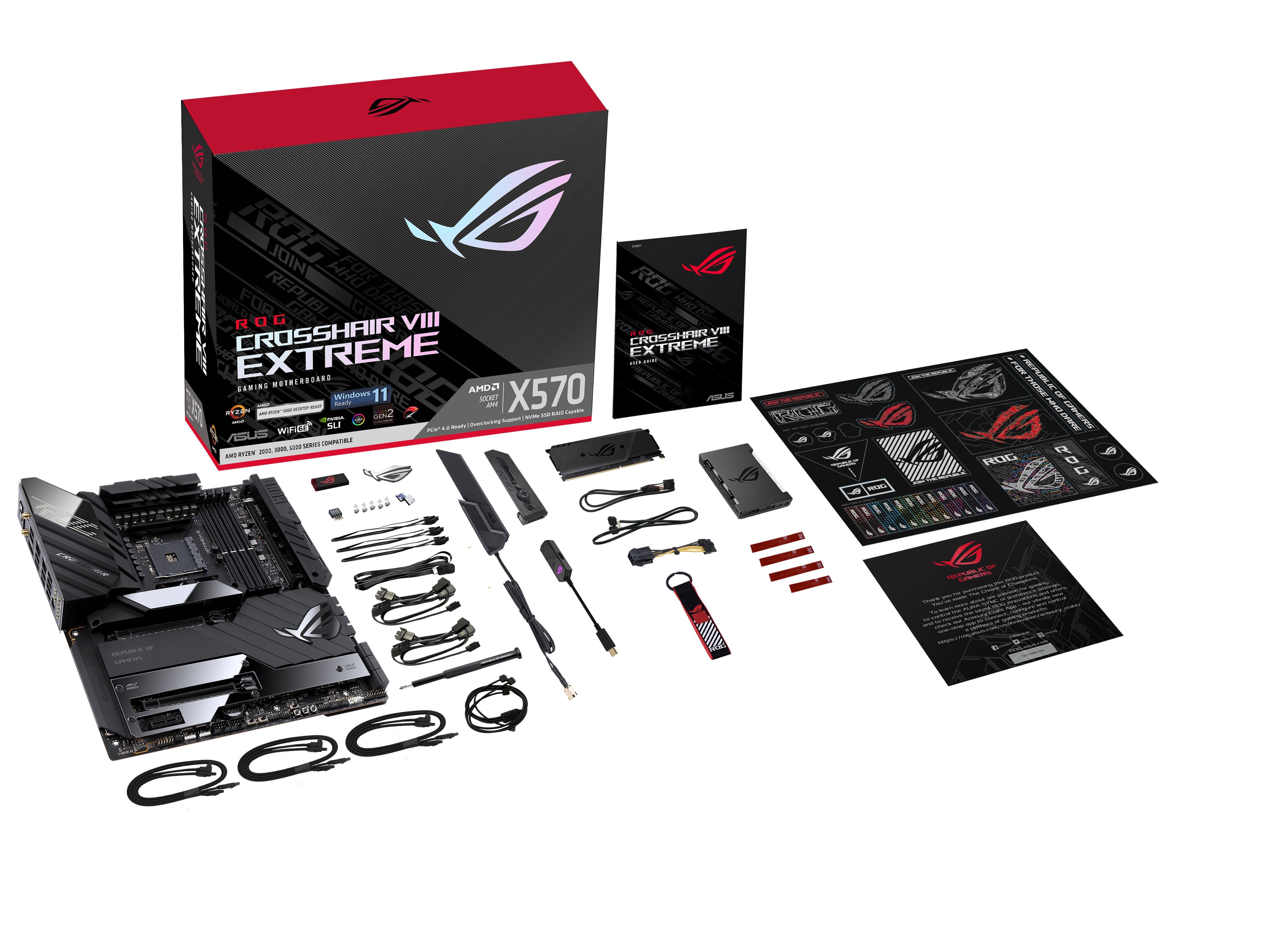 EAN 4711081375852 - ASUS ROG Crosshair VIII Extreme AMD X570 Zócalo AM4 ATX extendida imagen 11