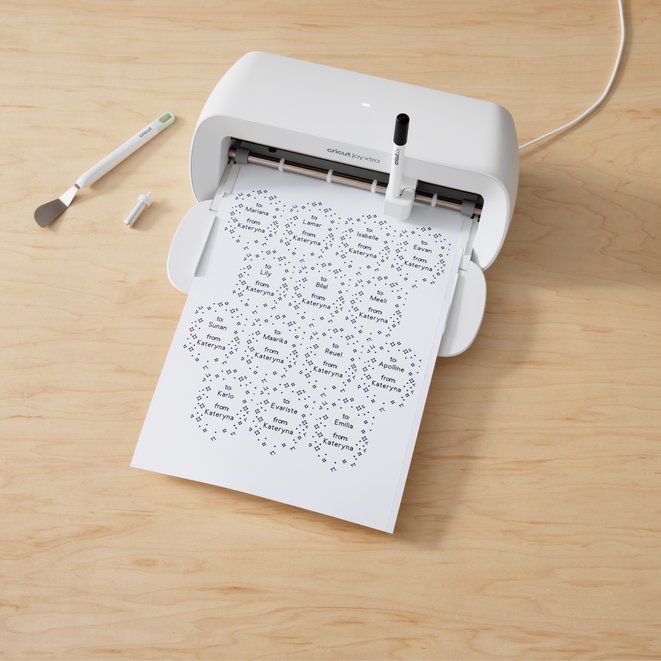 Cricut Joy Xtra Smart Vinyl Desmontable Blanco