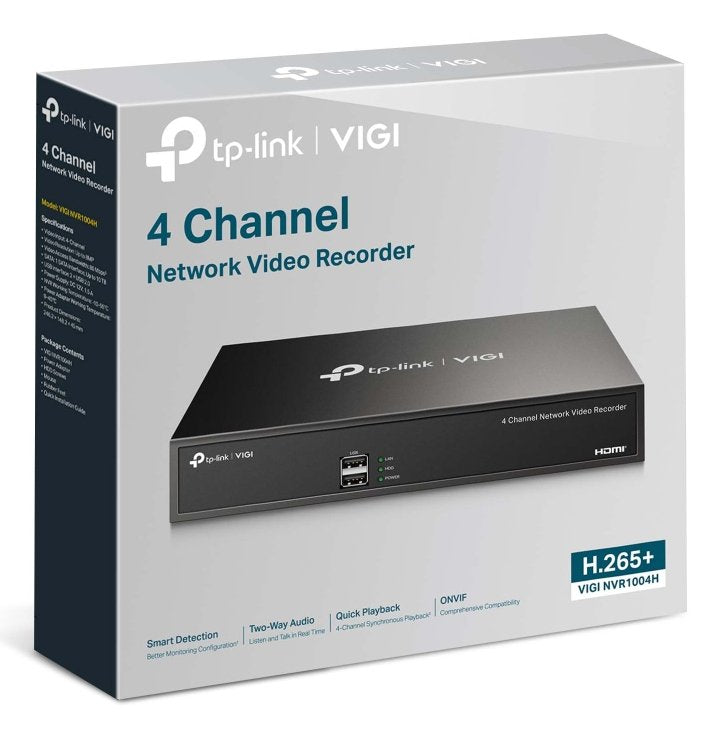 EAN 8885020620412 - TP-Link VIGI NVR1004H Negro imagen 4