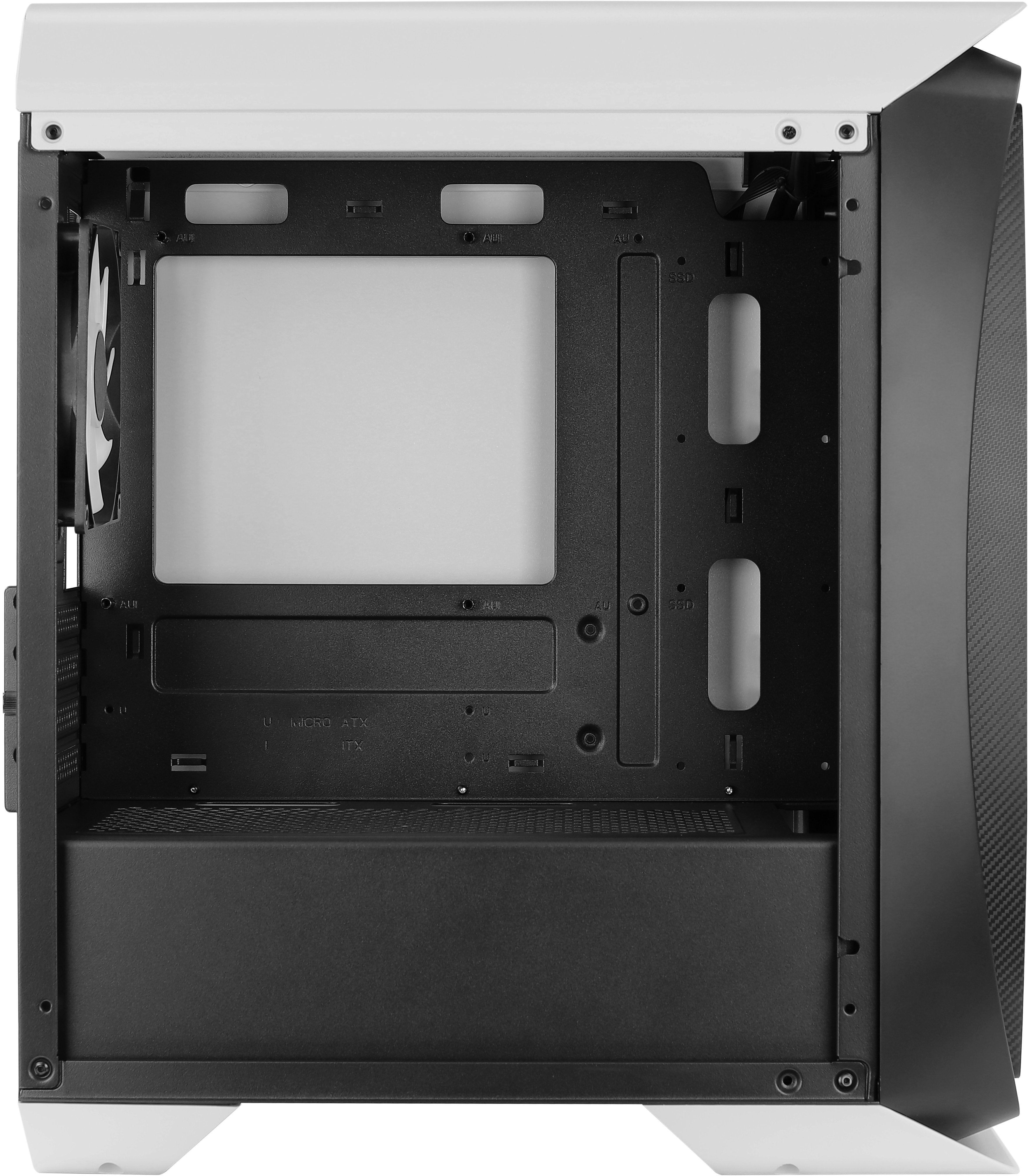 Caja Gaming Minitorre Aerocool Aero One Mini Frost Blanco