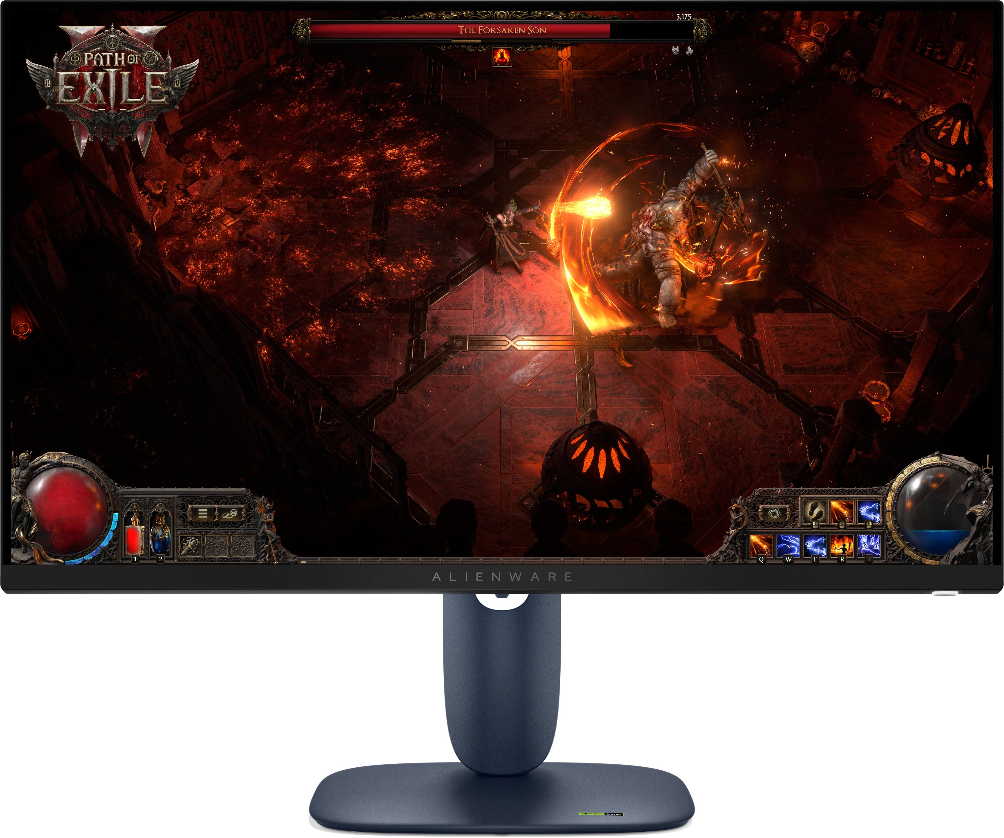 EAN 5397184962718 - Alienware AW2725DM pantalla para PC 68,6 cm (27") 2560 x 1440 Pixeles Wide Quad HD LCD Azul imagen 2