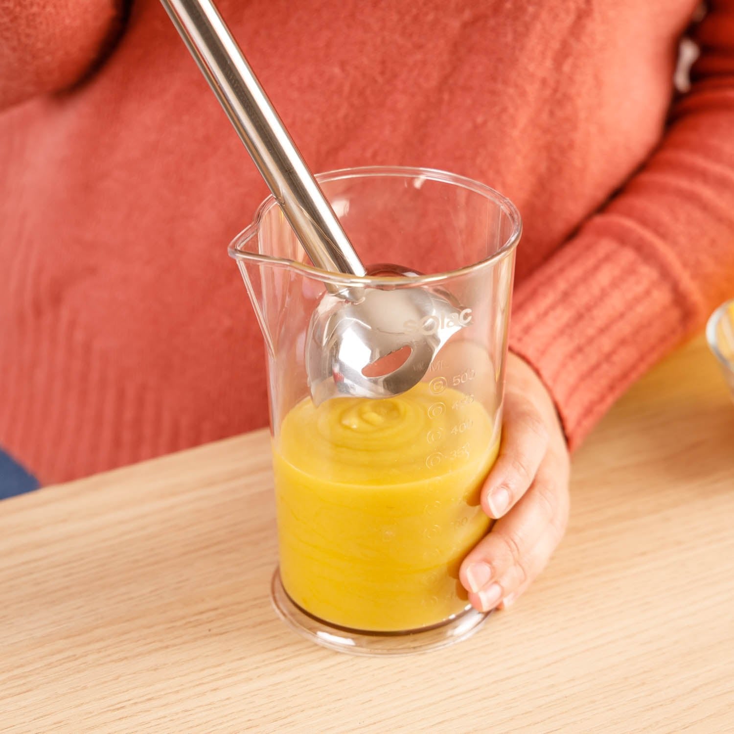 EAN 8433766160602 - Solac BA5614 Batidora de inmersión 1000 W Rojo, Transparente, Blanco imagen 4