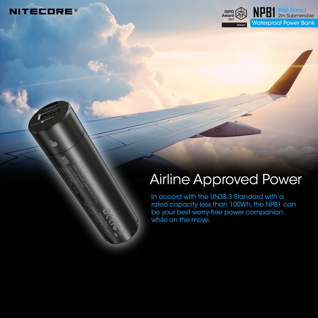 EAN 6952506494002 - Nitecore NPB1 batería externa Ión de litio 5000 mAh Negro imagen 4