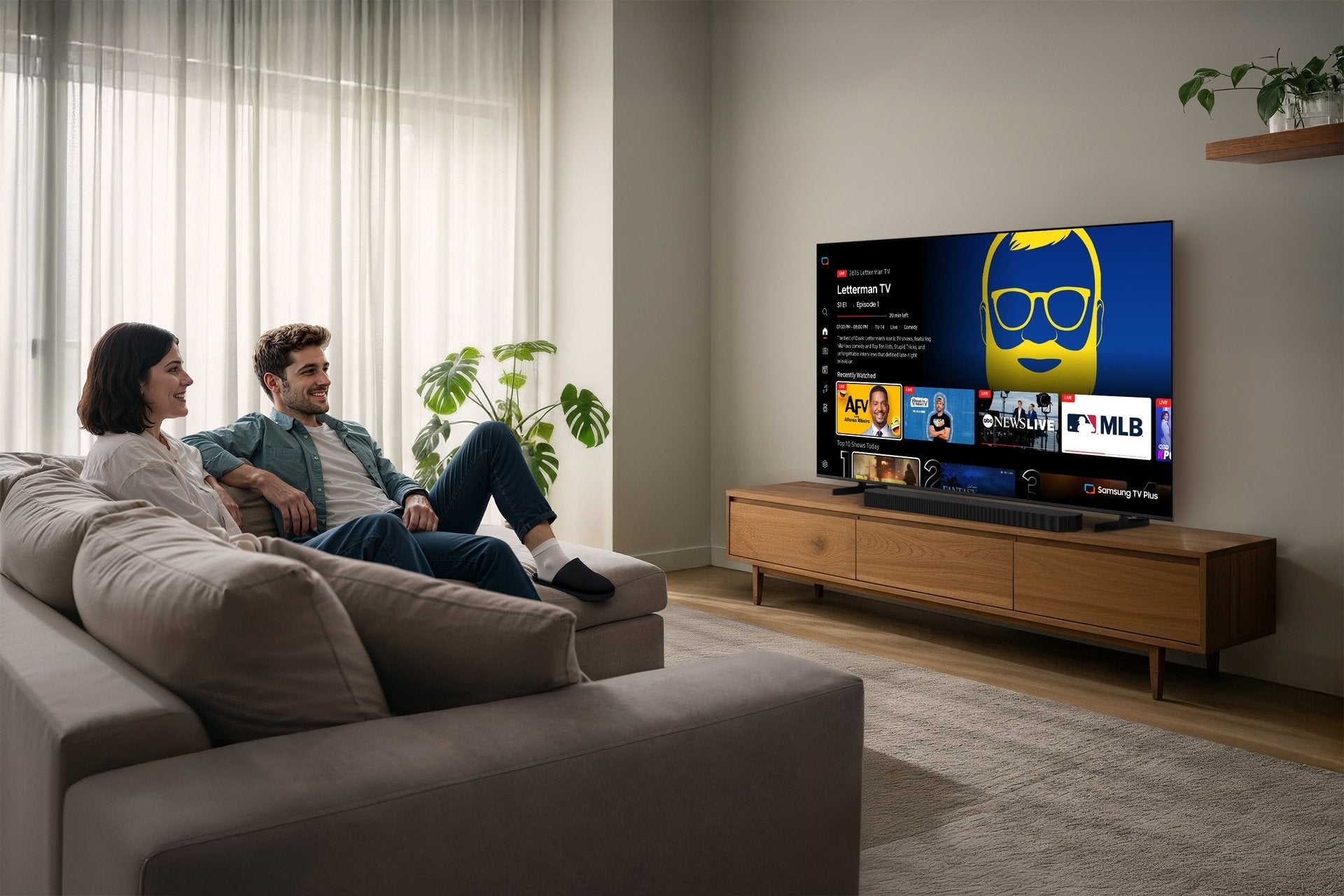 Televisor Samsung M72h 4k Vision Ai 50' Ultra Hd 4k Smart Tv Wifi