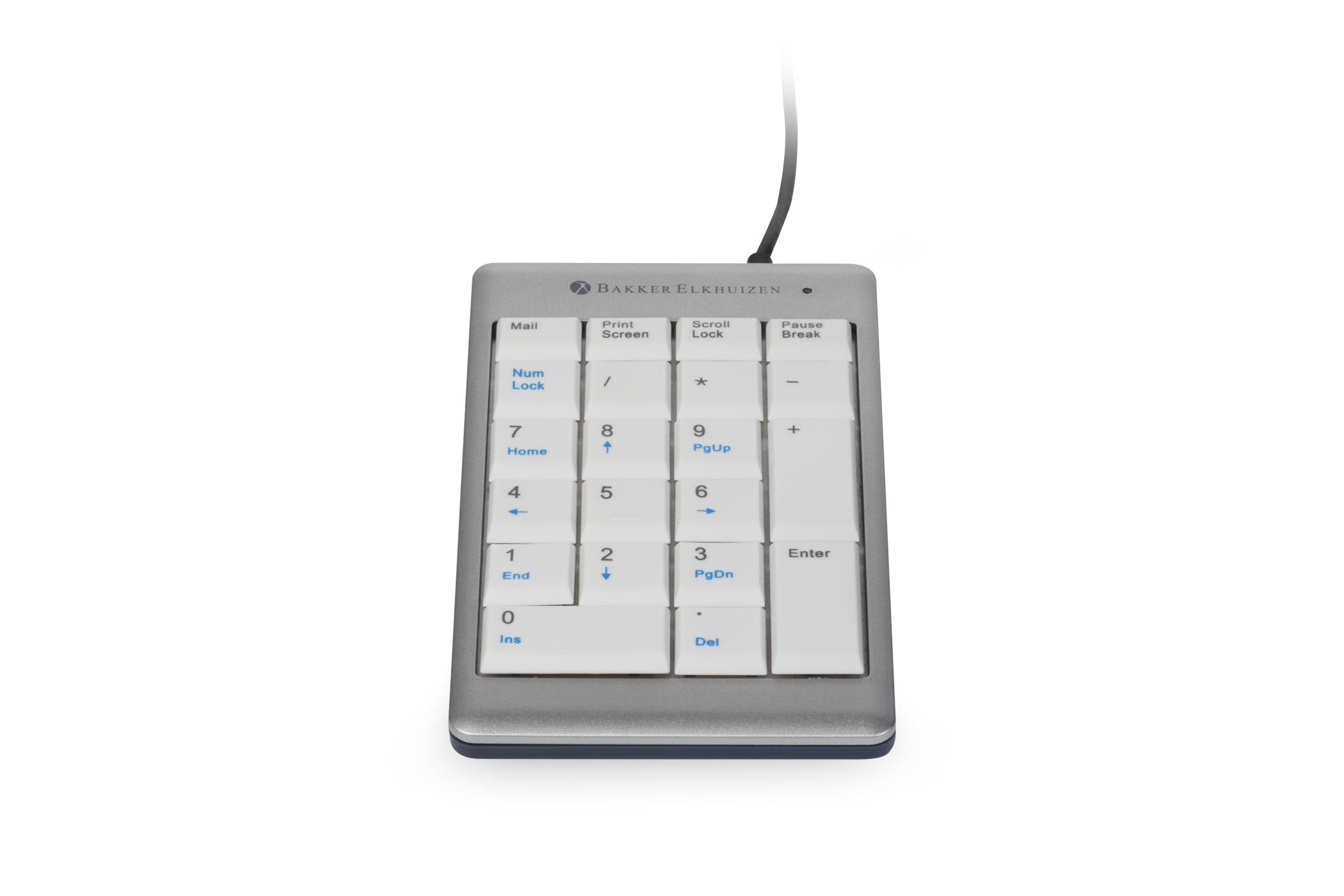 EAN 8719274673613 - BakkerElkhuizen UltraBoard 955 Numeric teclado numérico PC USB Gris claro, Blanco imagen 3