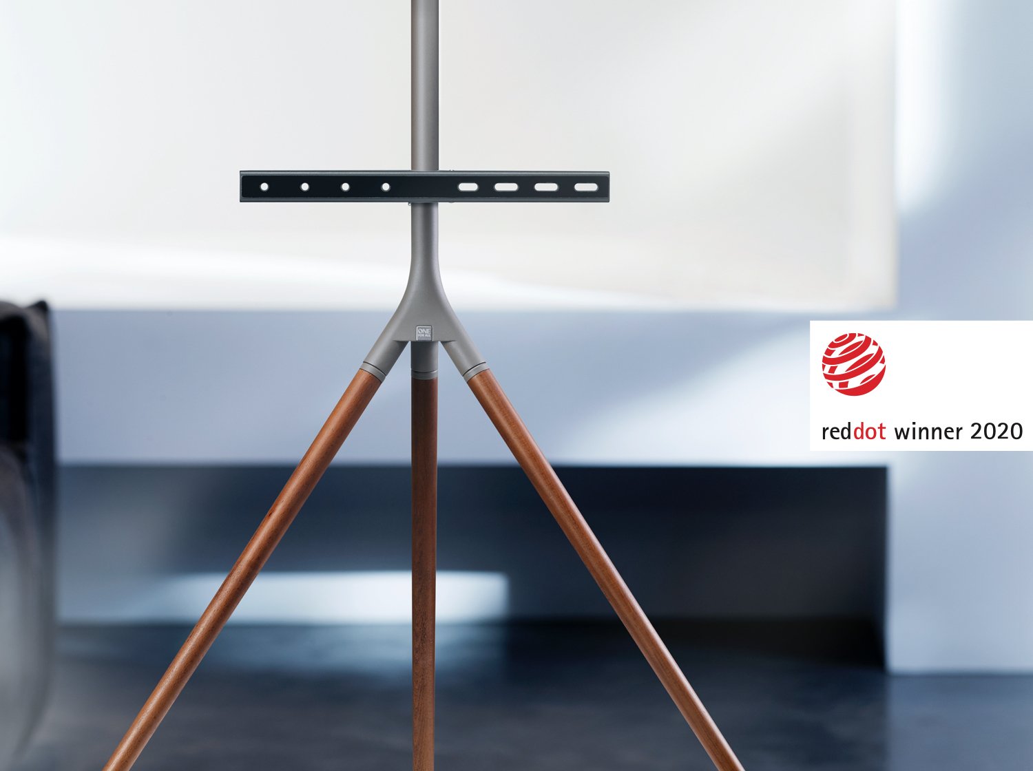 Trípode Televisor (32 - 65") One For All Tv Stand Ultraslim Turn 65 Wm7471 Dark
