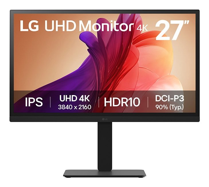 EAN 8806096435120 - LG 27BA45U-B pantalla para PC 68,6 cm (27") 3840 x 2160 Pixeles 4K Ultra HD Negro imagen 1