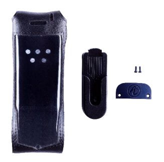8254 Dect Handset Vertical Pouch With Swivel Belt Clip, With Screws And Adapted Cover