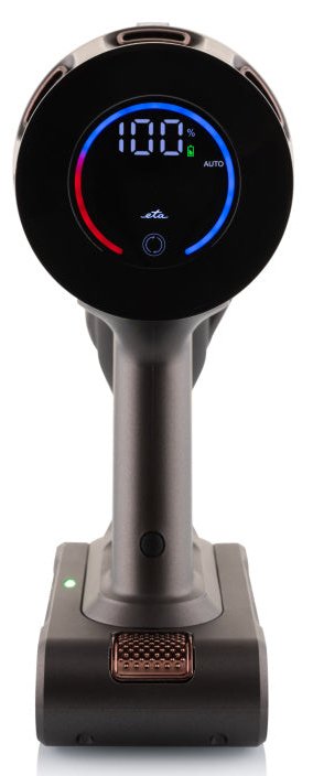 Aspiradora Eta Eta524790000 Terier De Mano, Inalámbrica, Autonomía 80 Min., Depósito De Polvo 0,5 L, Negra