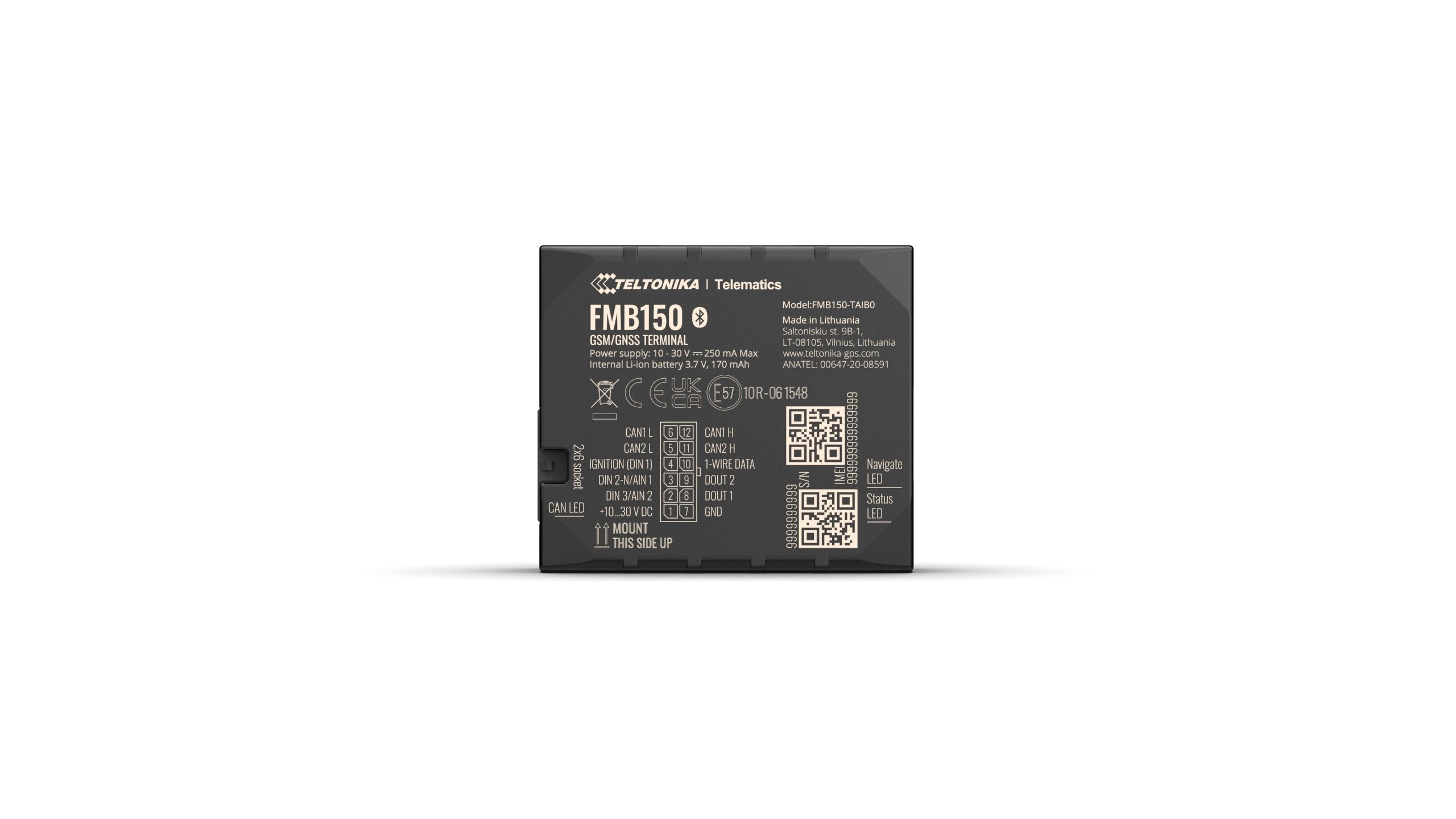 Teltonika Fmb150 Advanced 2g Gps Tracker With Integrated Can Data Processor