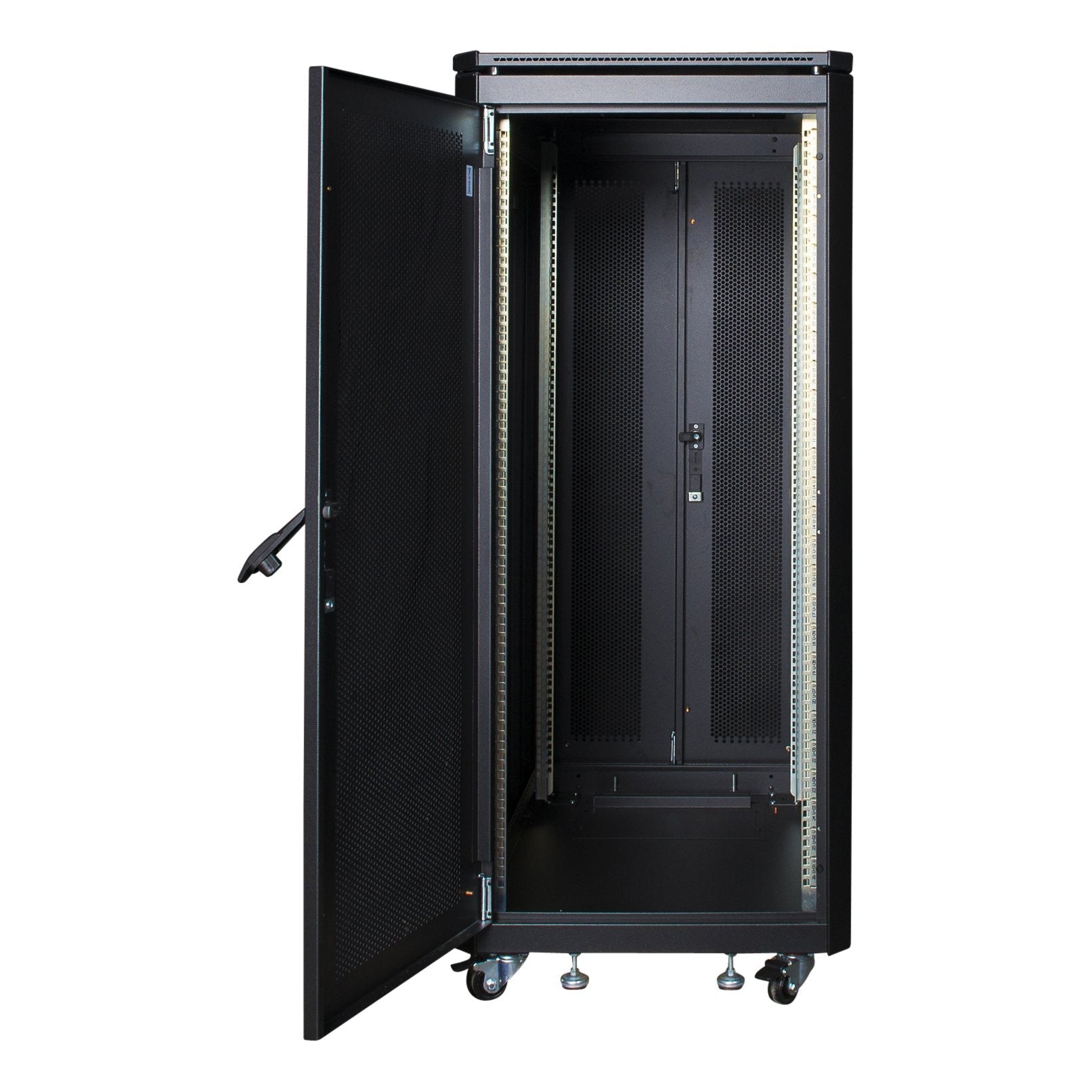EAN 5420016846440 - LOGON RSL26U61BL armario rack 26U Rack o bastidor independiente Negro imagen 2