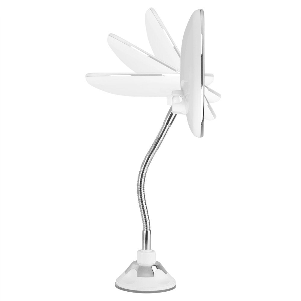 EAN 8435568401747 - Orbegozo ESP 1020 espejo para maquillaje Ventosa Alrededor Plata, Blanco imagen 4