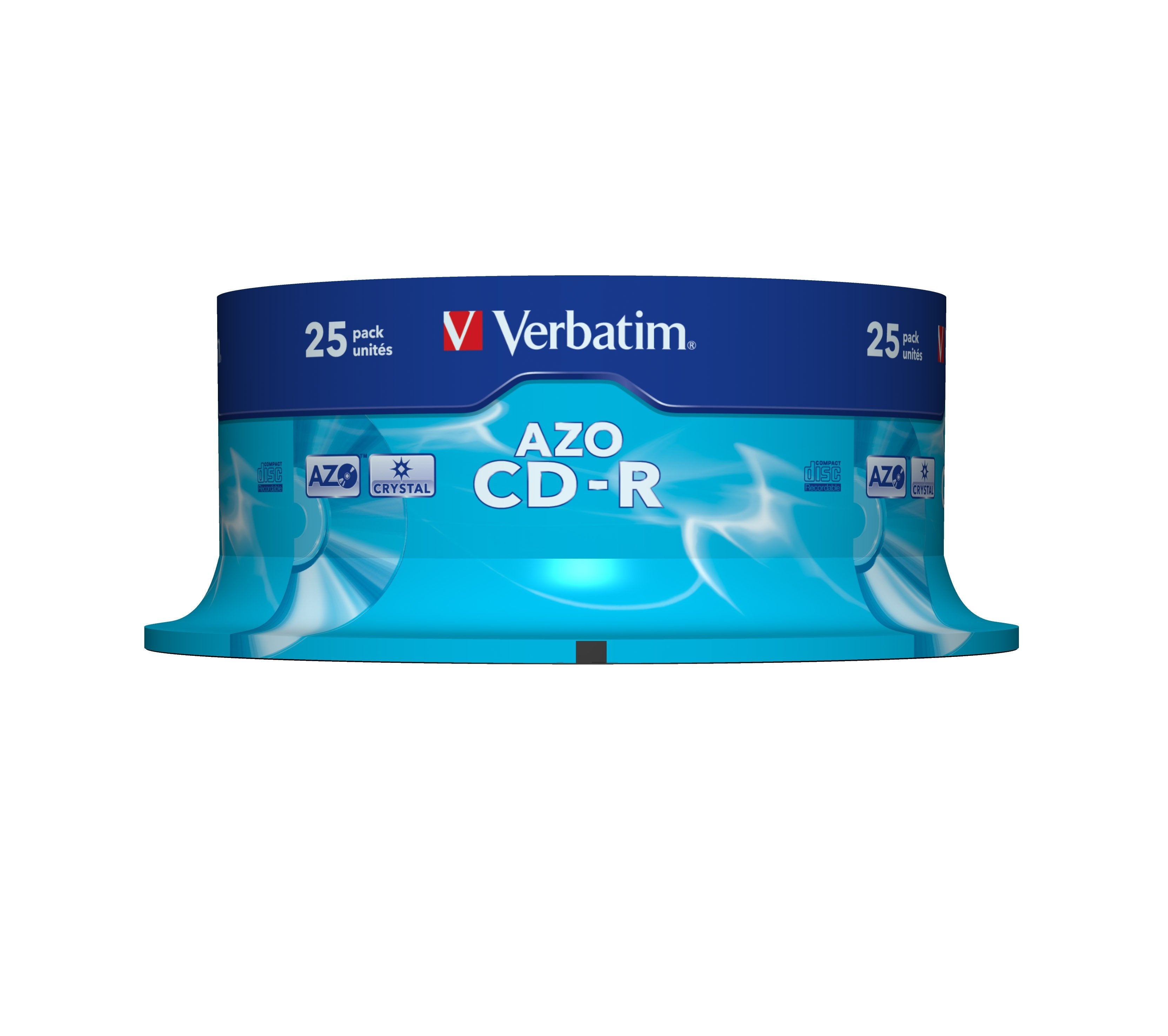 EAN 0023942433521 - Verbatim CD-R AZO Crystal 700 MB 52x 25 pieza(s) imagen 2