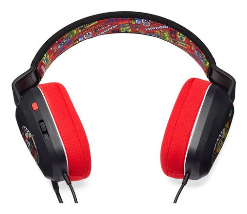 EAN 0617885112119 - PowerA NSHS0398-01 auricular y casco Auriculares Alámbrico Diadema Juego Negro, Rojo imagen 2