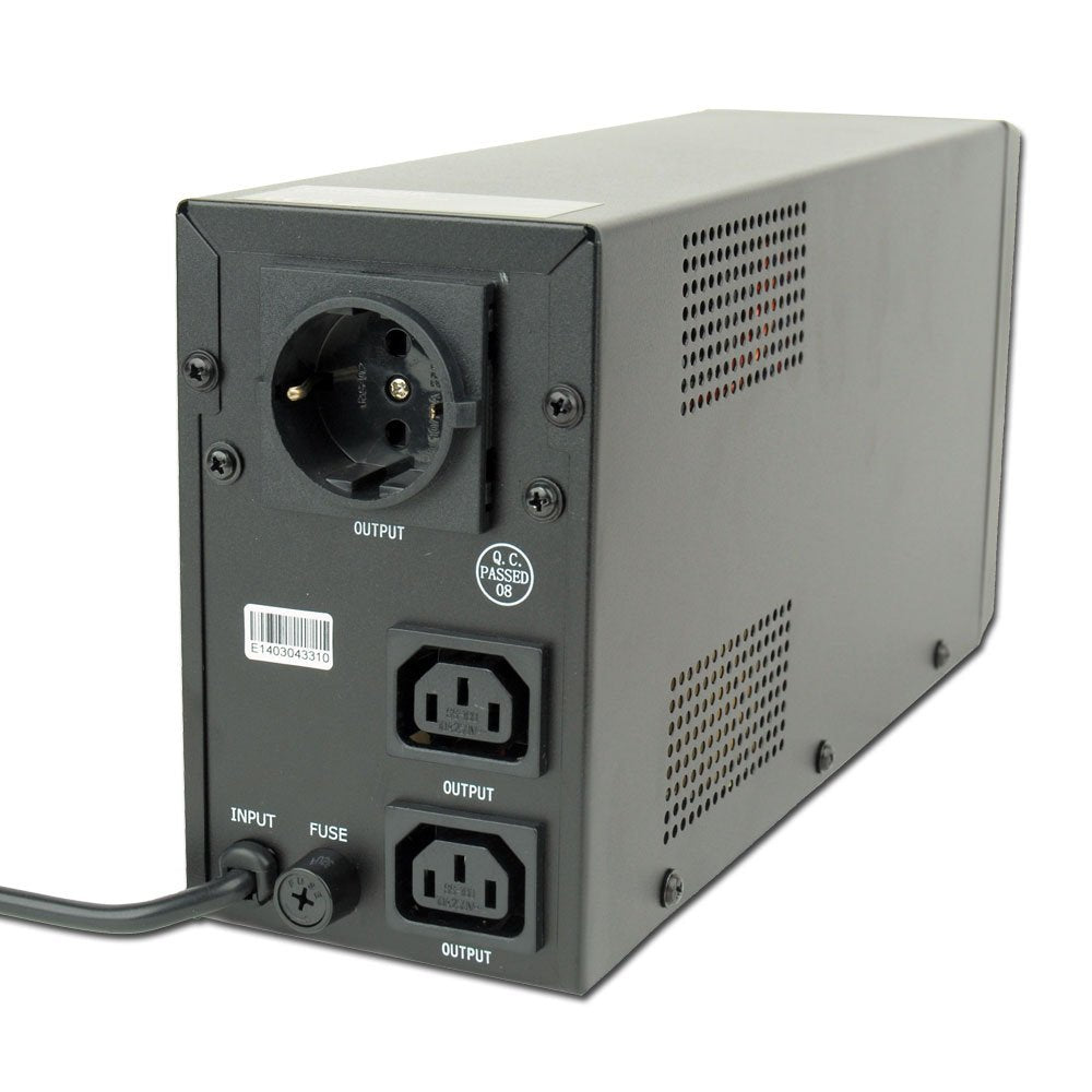 EAN 8716309080835 - Gembird EG-UPS-031 sistema de alimentación ininterrumpida (UPS) 0,65 kVA 390 W 3 salidas AC imagen 3