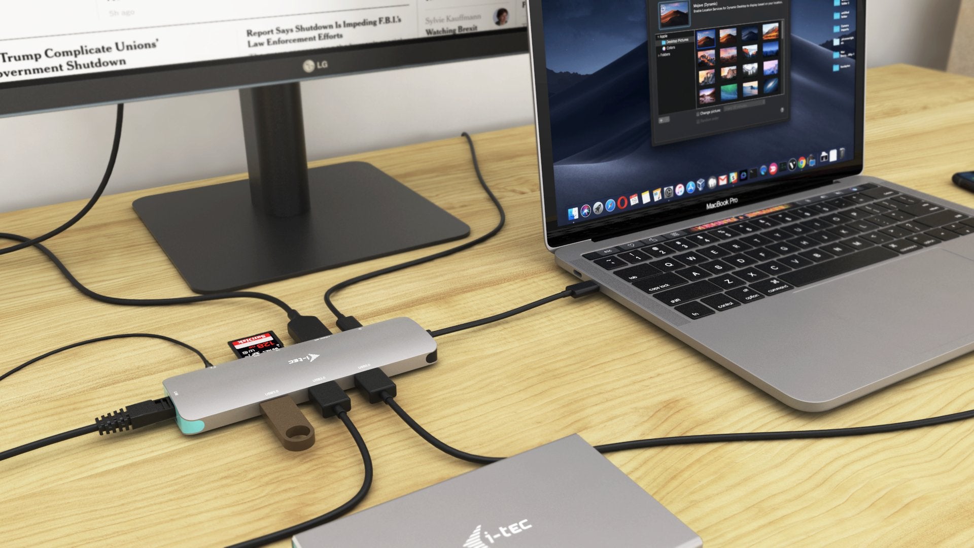 EAN 8595611702907 - i-tec Metal C31NANODOCKLANPD base para portátil y replicador de puertos Alámbrico USB 3.2 Gen 1 (3.1 Gen imagen 11