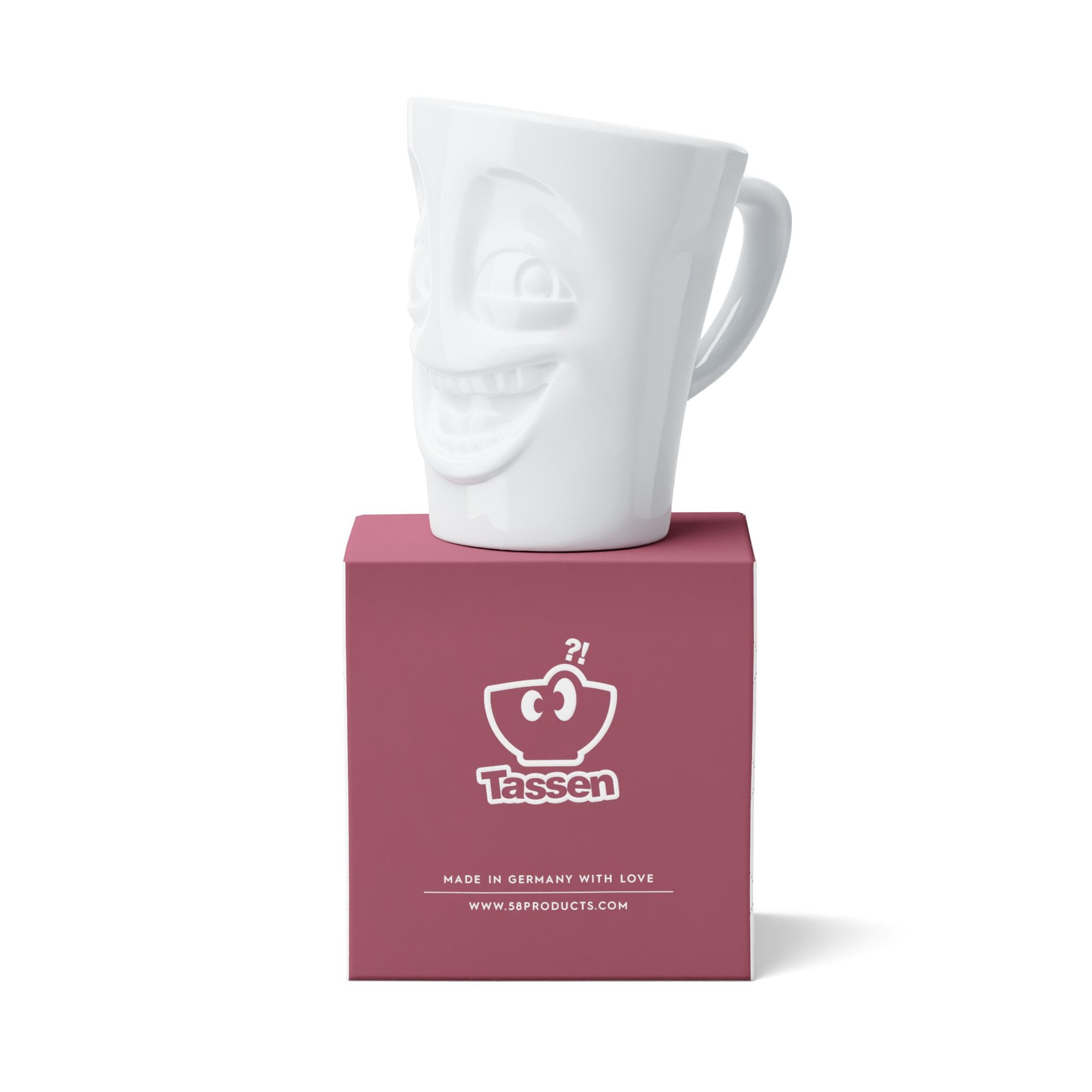 Fiftyeight Henkelbecher 350ml - Witzig Blanco