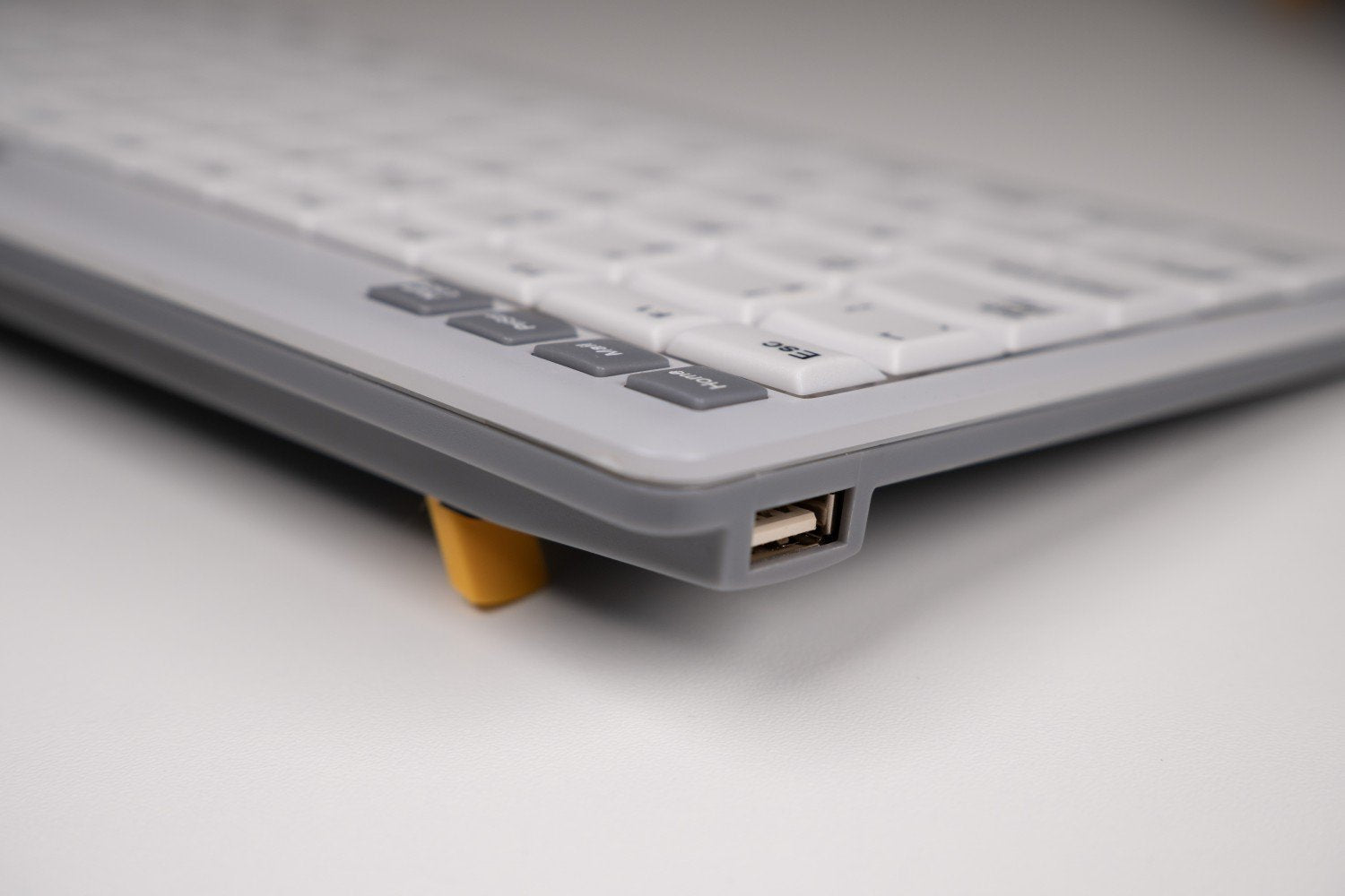 Bakkerelkhuizen Ultraboard 950 V2 Teclado Oficina Usb Qwerty Inglés De Ee. Uu. Gris Oscuro, Gris Claro
