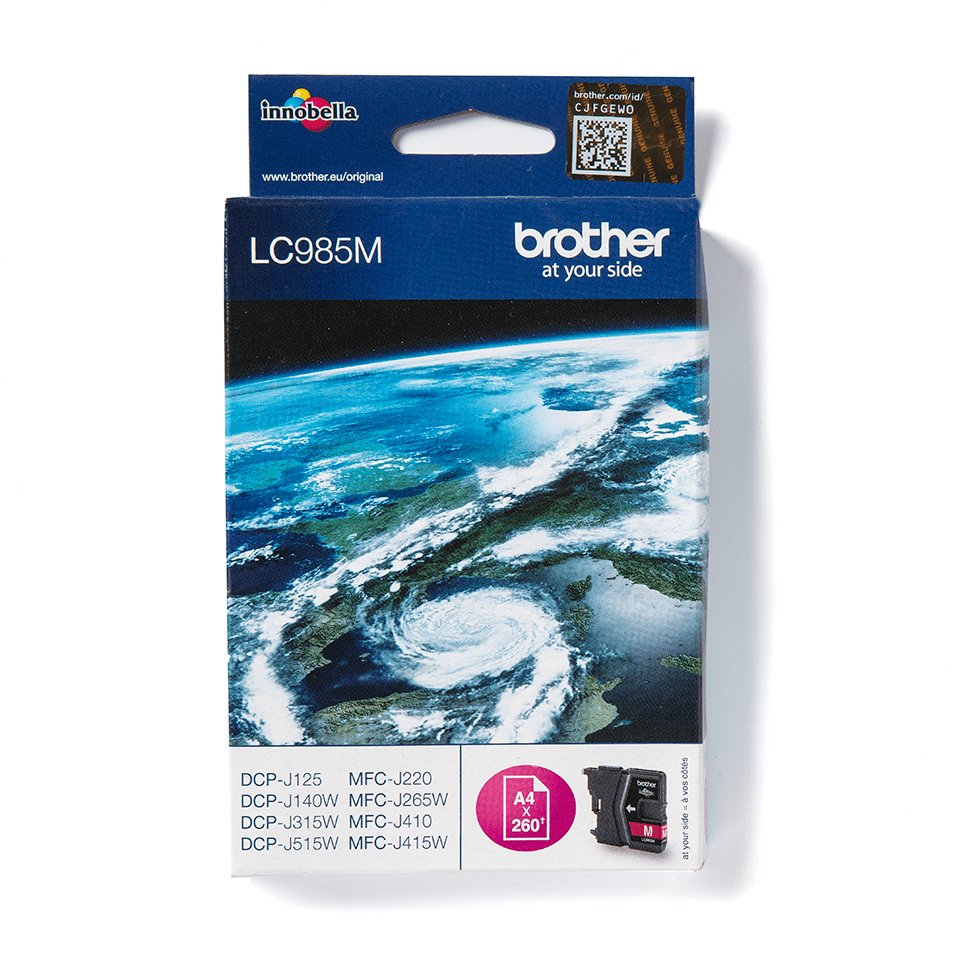 Brother Tinta Original Dcpj125-Mfc265w-315-410-415 Magenta
