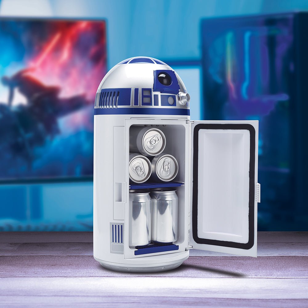 EAN 5425025594511 - Ukonic Star Wars R2D2 Mini Fridge frigorífico Independiente 4,5 L Azul, Plata imagen 3