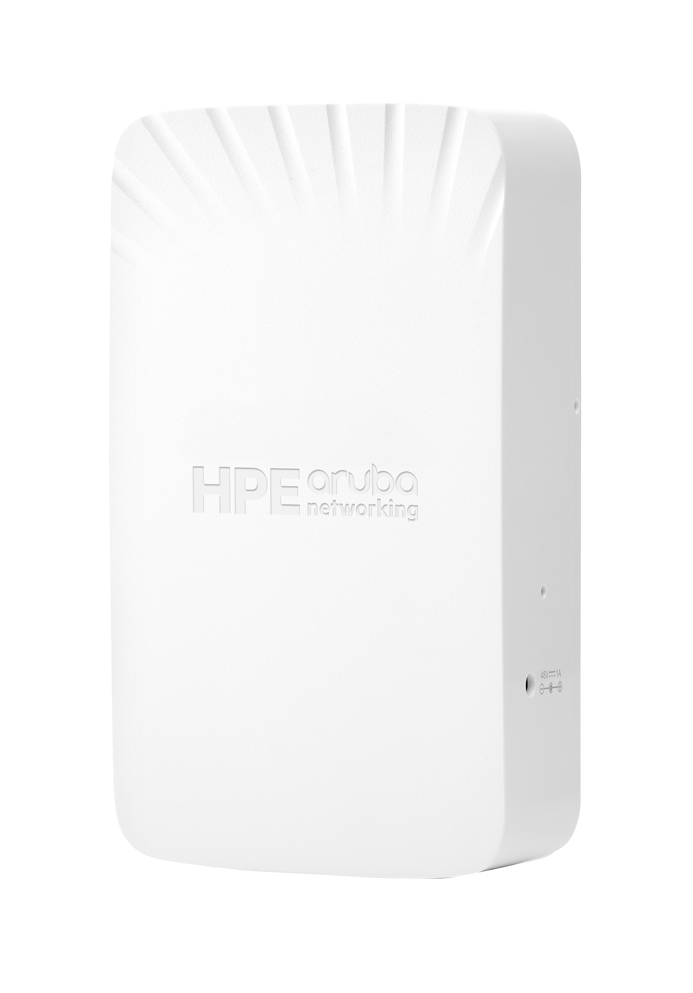 EAN 0190017395708 - HPE Aruba Networking AP-505H (RW) Dual Radio 802.11ax 2x2 1+4 Ethernet PSE USB Hospitality AP imagen 2