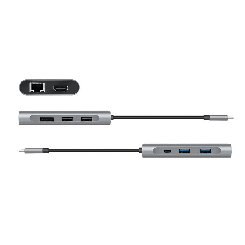EAN 4052792064704 - LogiLink UA0382 base para portátil y replicador de puertos Alámbrico USB 3.2 Gen 1 (3.1 Gen 1) Type-C Pla imagen 4
