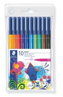 Staedtler Rotulador Noris Club Colores Estuche De 10