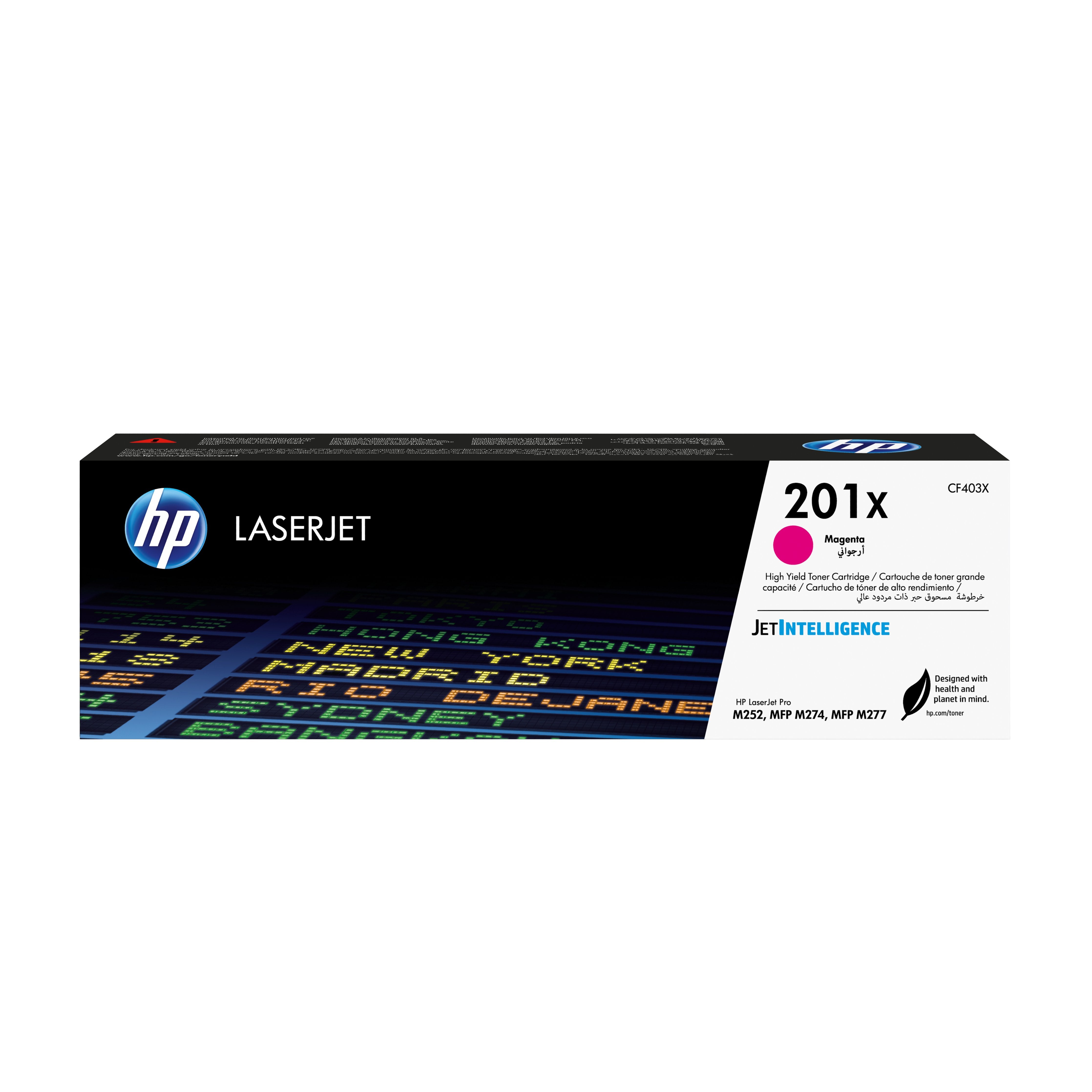 EAN 0888793238011 - HP 201X High Yield Magenta Original LaserJet Toner Cartridge cartucho de tóner 1 pieza(s) imagen 1