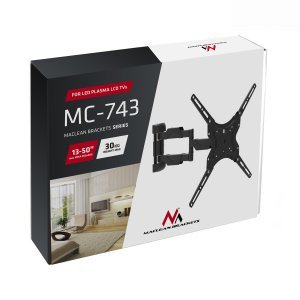 EAN 5902211105602 - Maclean MC-743 soporte para TV 127 cm (50") Negro imagen 3