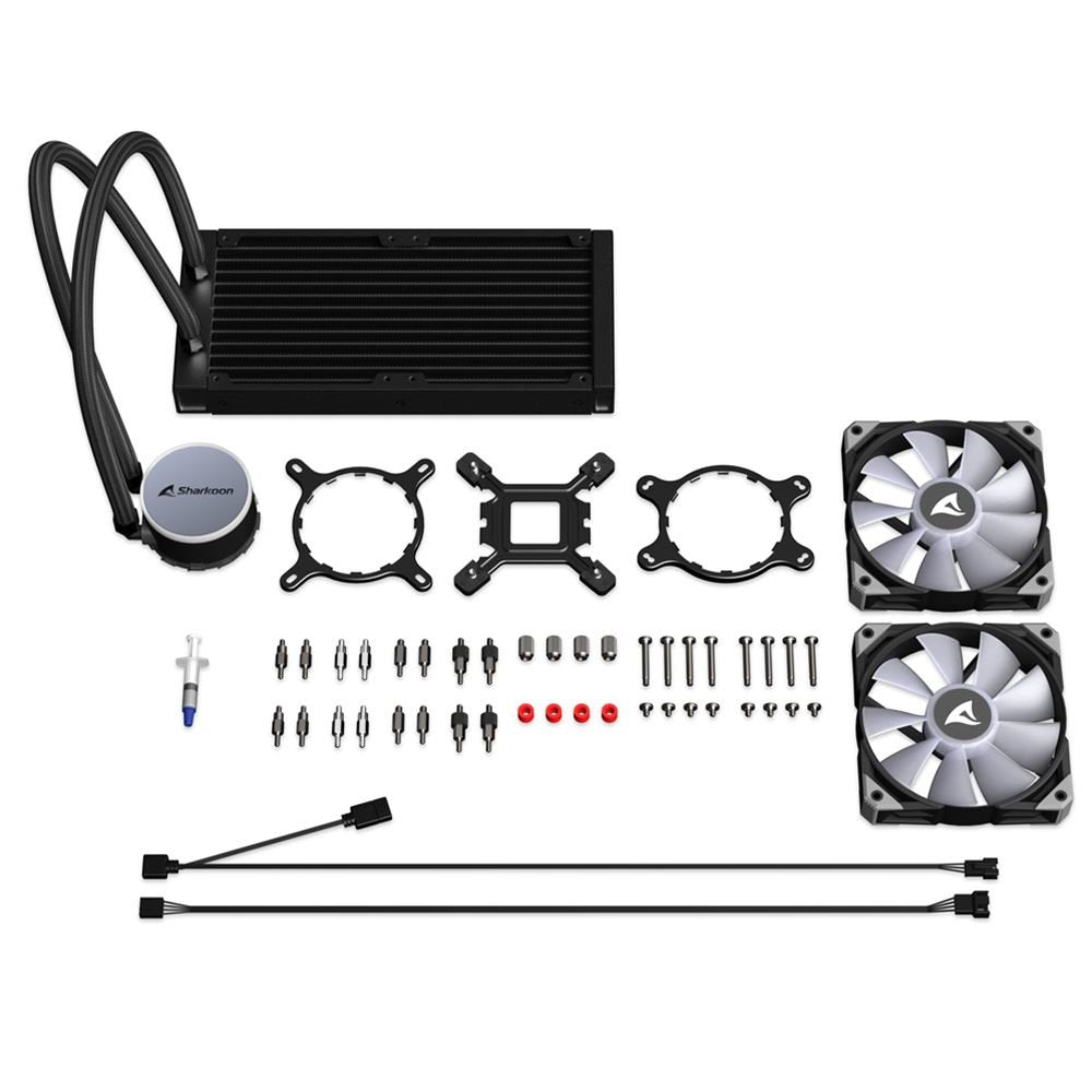 Refrigeracion Liquida Cpu Sharkoon S70 Rgb Aio 240mm, 4044951037995