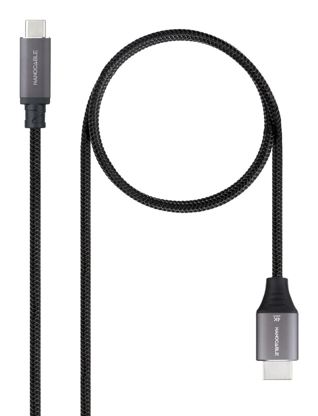 Cable Usb-C/M -Hdmi/M 2.0 4k 60hz, Negro 1.8m