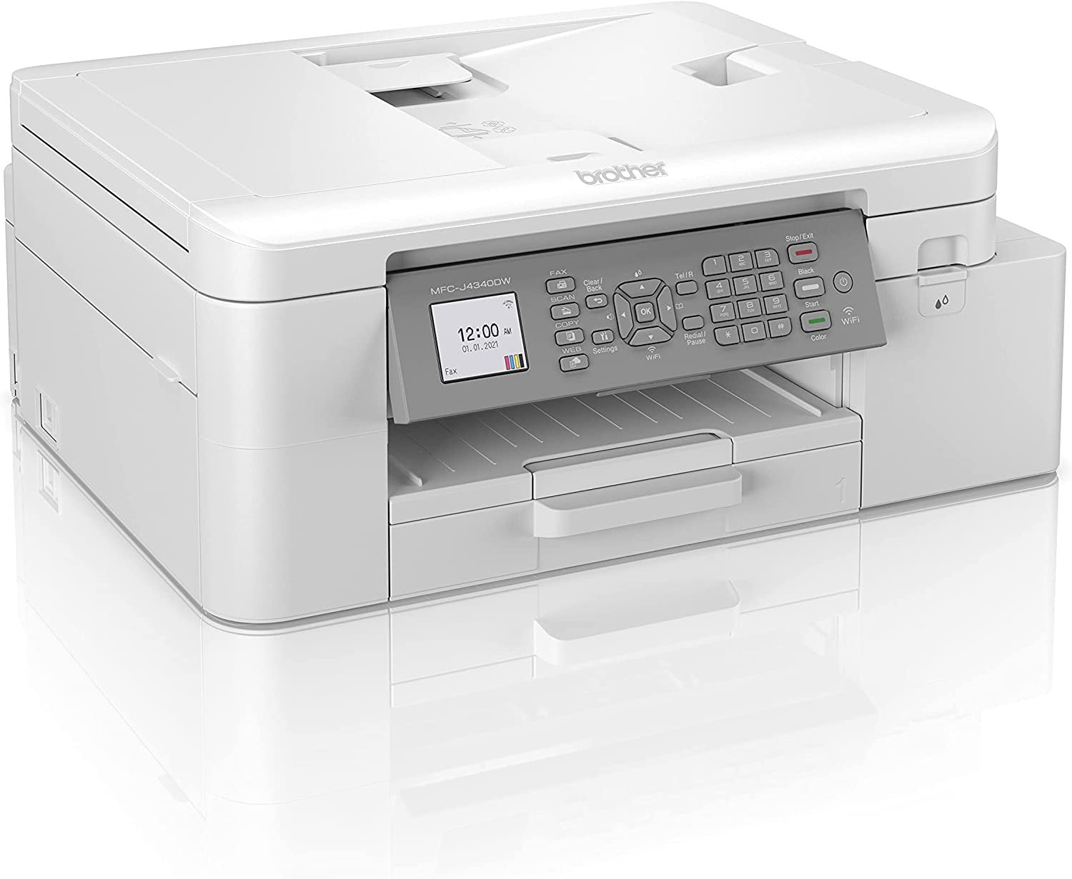 Multifunción Brother Mfc-J4340dw Wifi Fax Dúplex Blanca