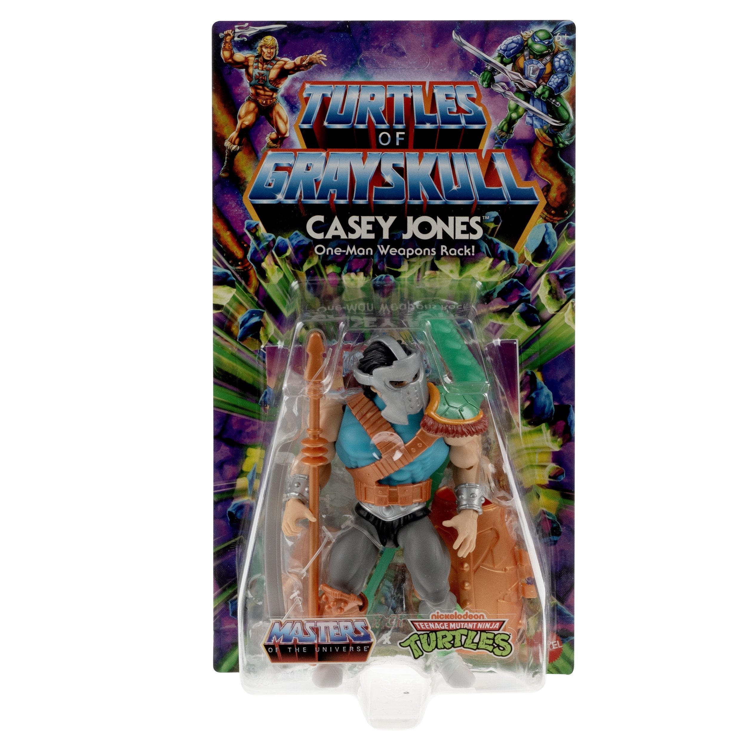 EAN 0194735190225 - Masters of the Universe Origins Turtles Grayskull Casey Jones imagen 7