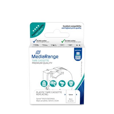 Mediarange Mrdy91221 Etiqueta De Impresora Blanco