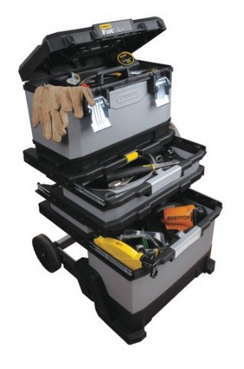 EAN 3253561956225 - Stanley 1-95-622 pieza pequeña y caja de herramientas Metal, Plástico Negro, Gris imagen 4