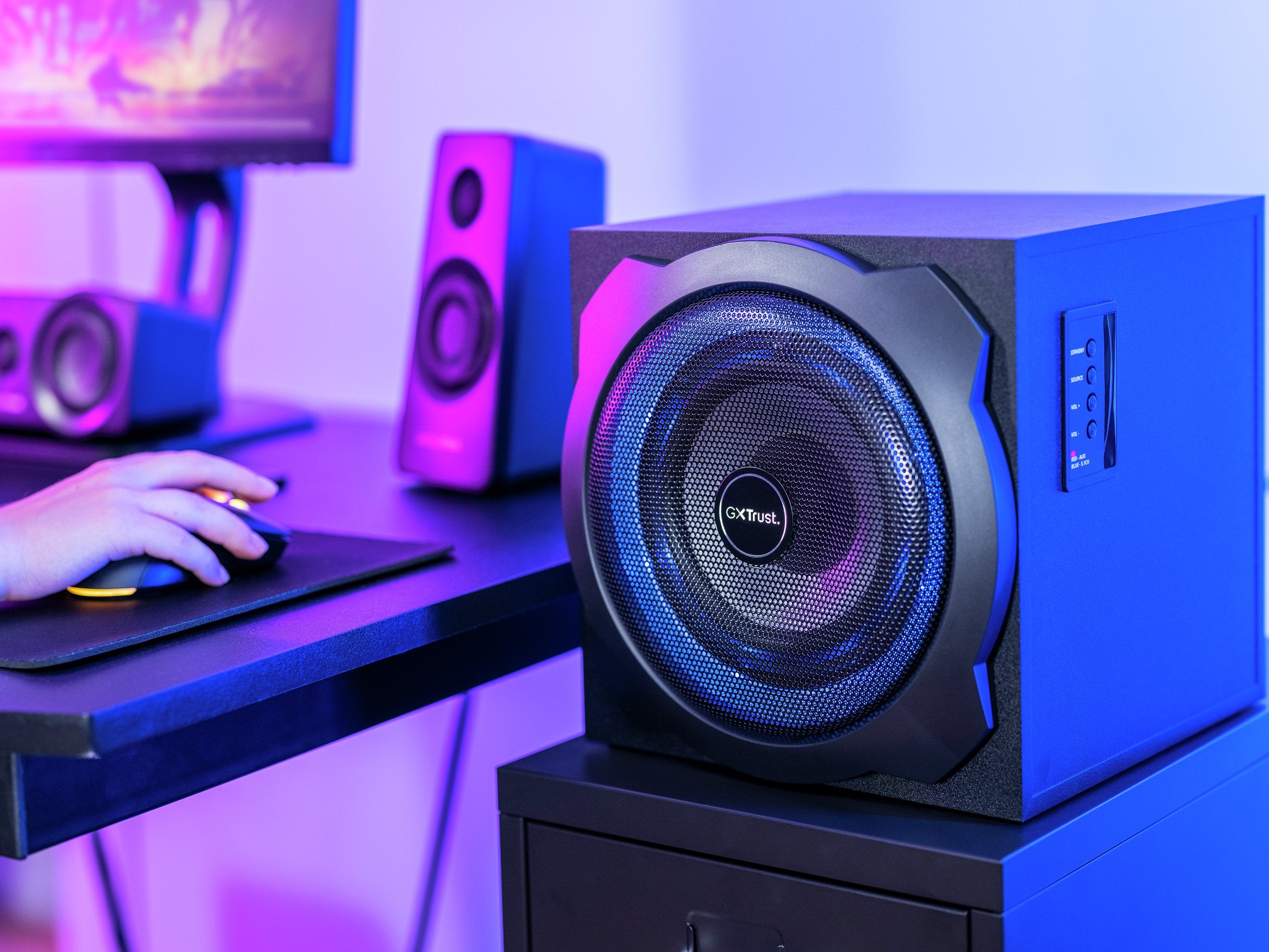 EAN 8713439217384 - Trust GXT 658 Tytan 5.1 conjunto de altavoces 90 W Universal Negro 5.1 canales imagen 7