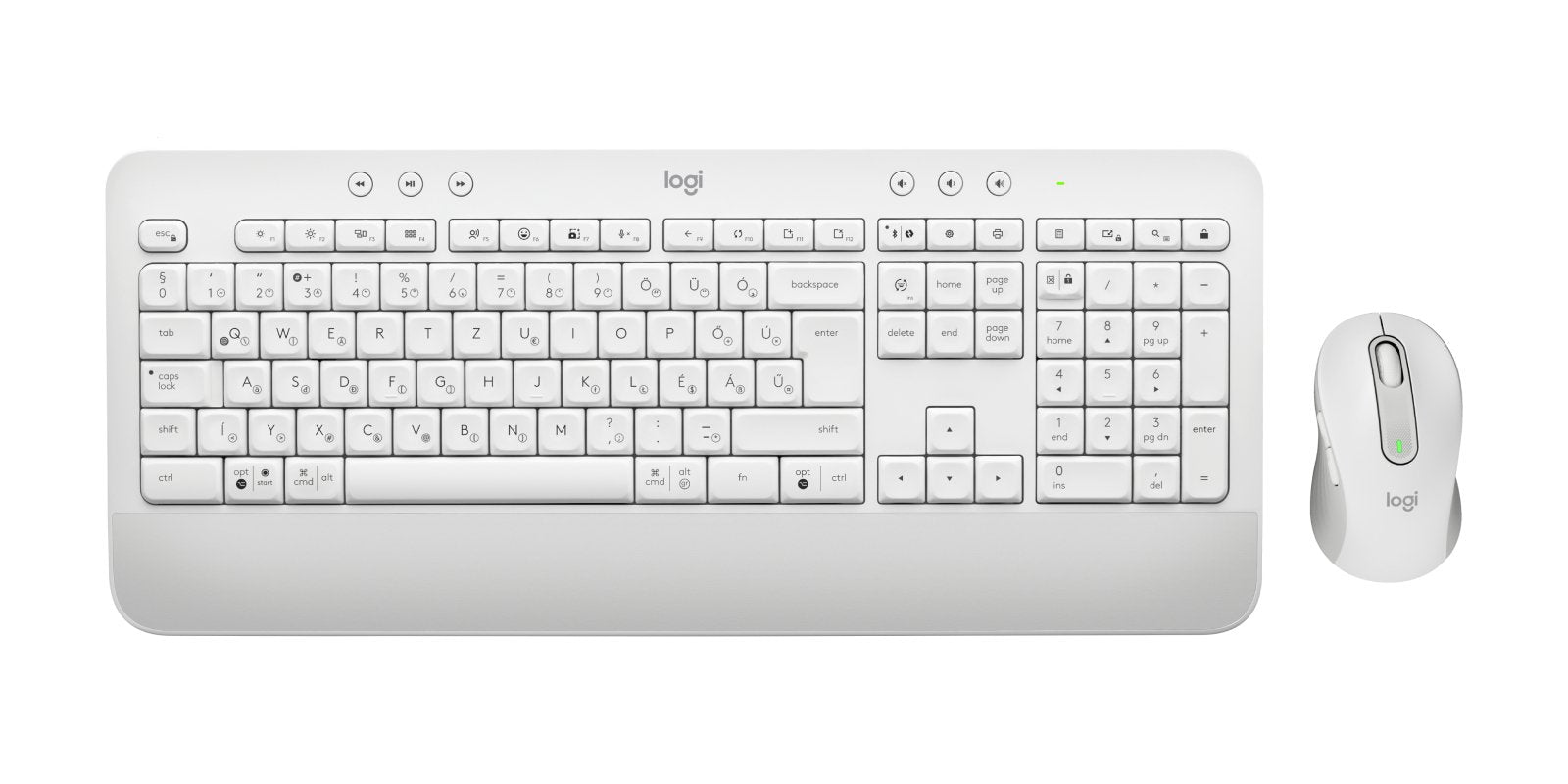 EAN 5099206105461 - Logitech 920-011036 teclado Ratón incluido Oficina Bluetooth QWERTZ Húngaro Blanco imagen 2