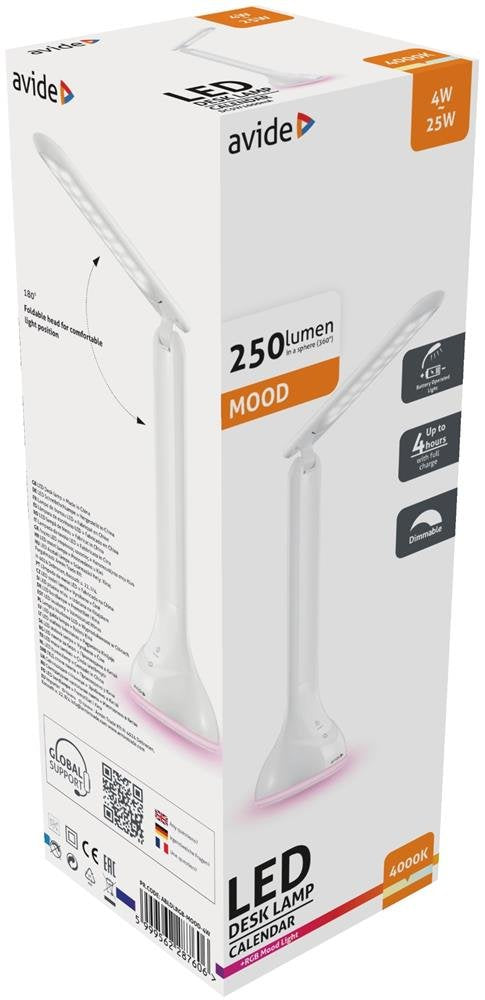 Avide Led Tischleuchte Rgb Mimmungsbeleuchtung Blanco 4w