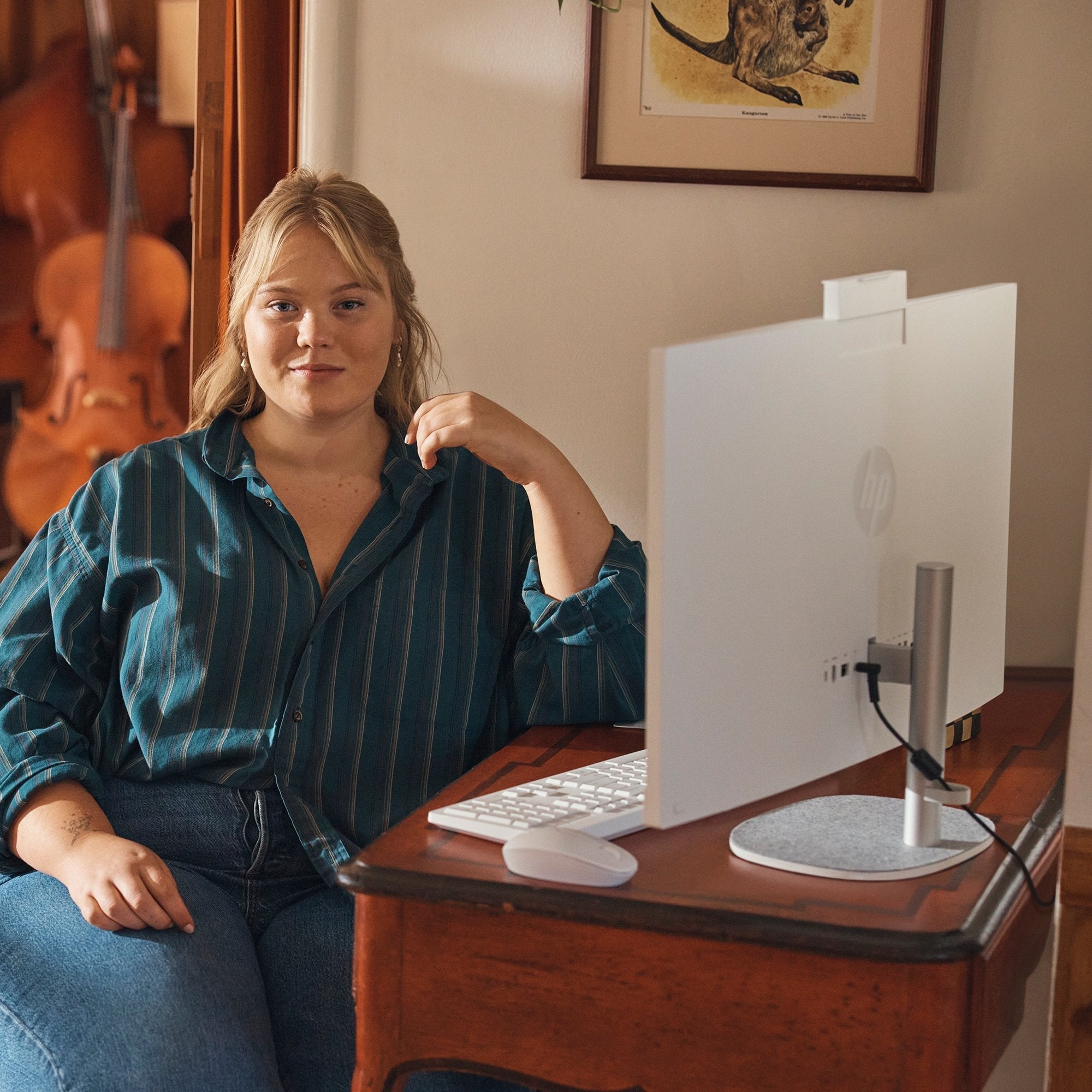 Pc All In One Hp 27-Cr0057ns Ryzen 5 7520u 16gb 512gb Ssd 27' Sin Sistema Operativo