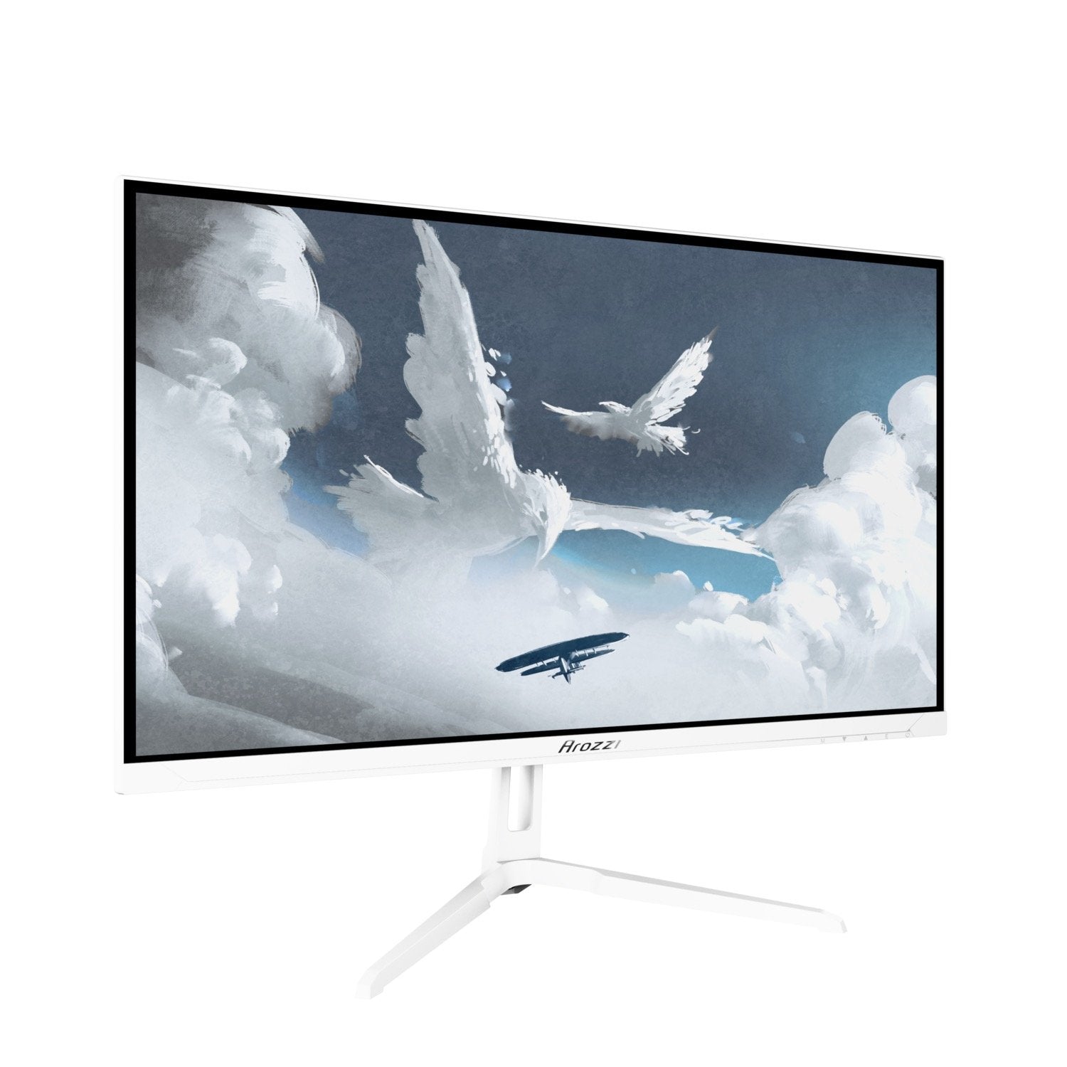 Arozzi Nova 24" Ips, 200hz, Computer Monitor - White