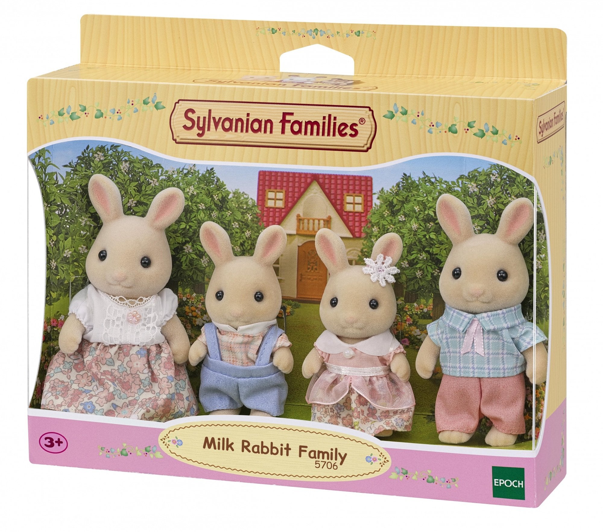 Epoch Sylvanian Families - Milchhasen Familie 5706