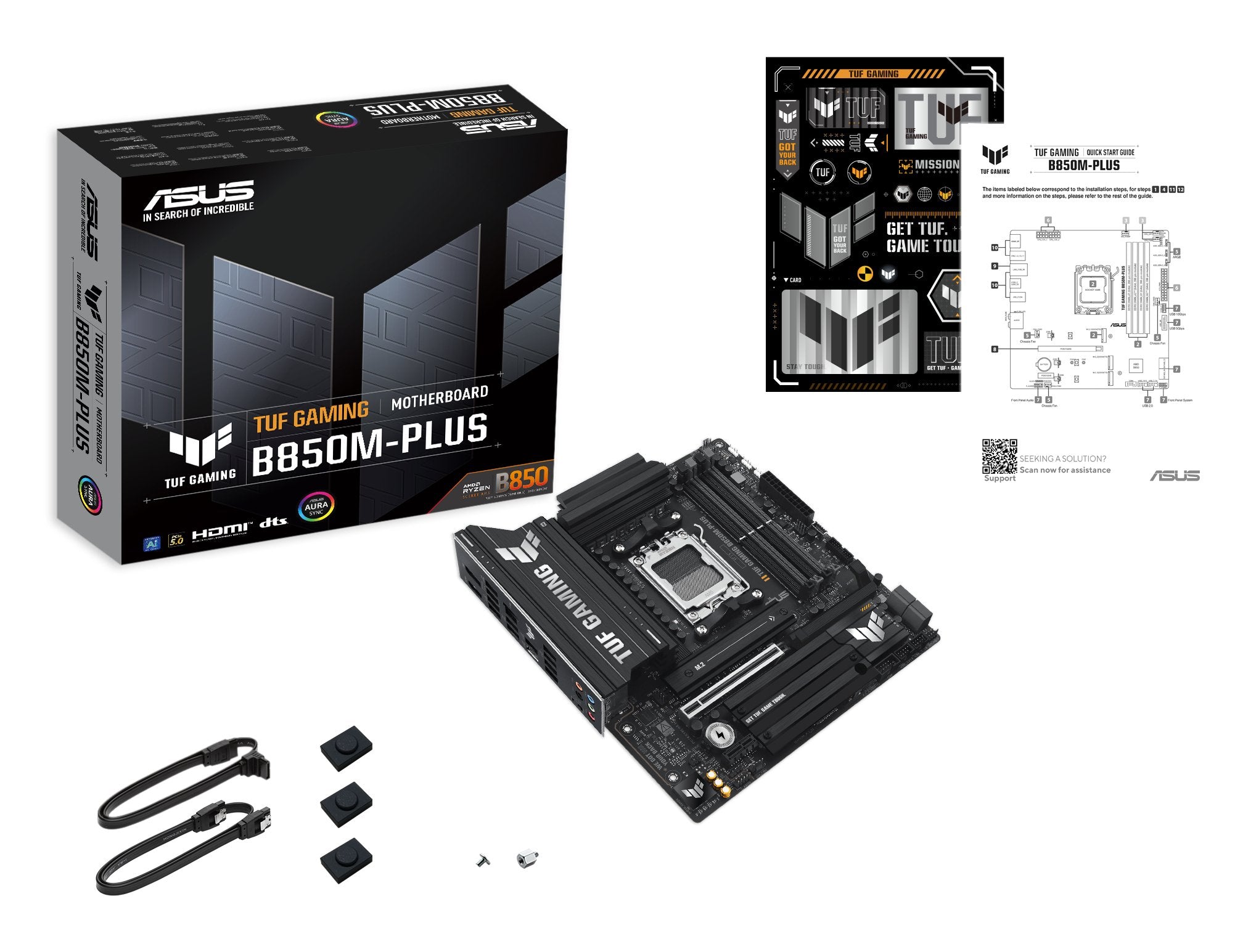 EAN 4711387775172 - ASUS TUF GAMING B850M-PLUS AMD B850 Zócalo AM5 micro ATX imagen 12
