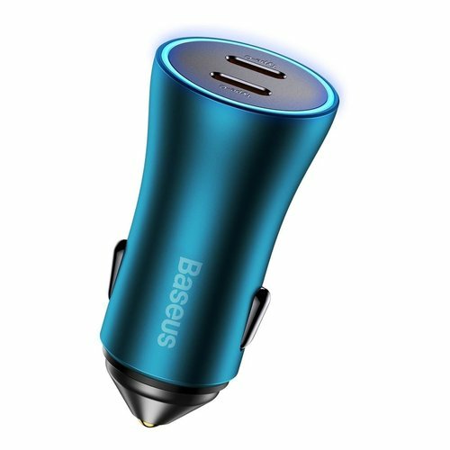 EAN 6932172608033 - Baseus CGJP000003 cargador de dispositivo móvil Universal Azul Encendedor de cigarrillos Carga rápida Aut imagen 3